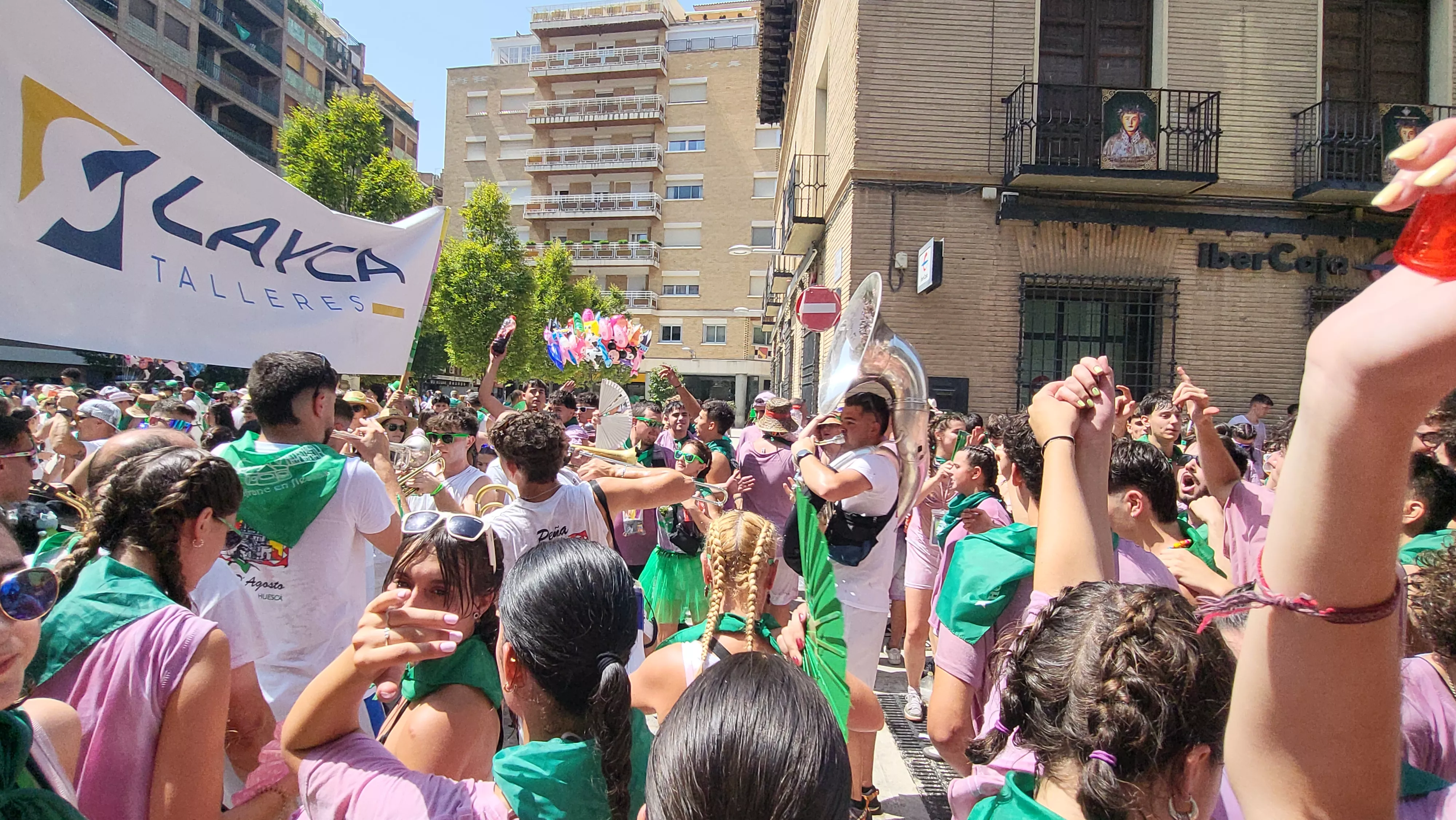 Cabalgata de San Lorenzo 2025. Foto Mercedes Manterola