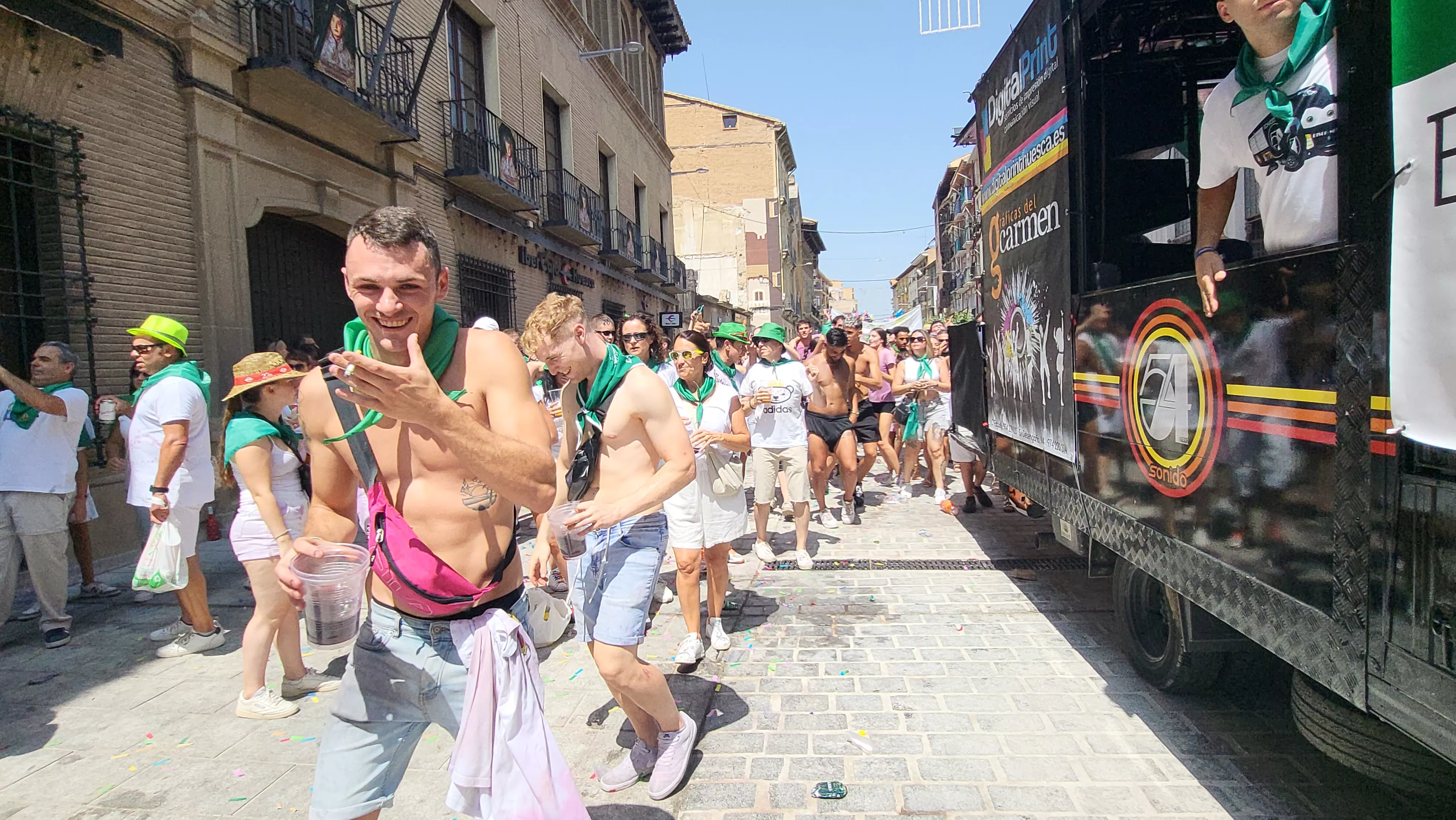 Cabalgata de San Lorenzo 2025. Foto Mercedes Manterola