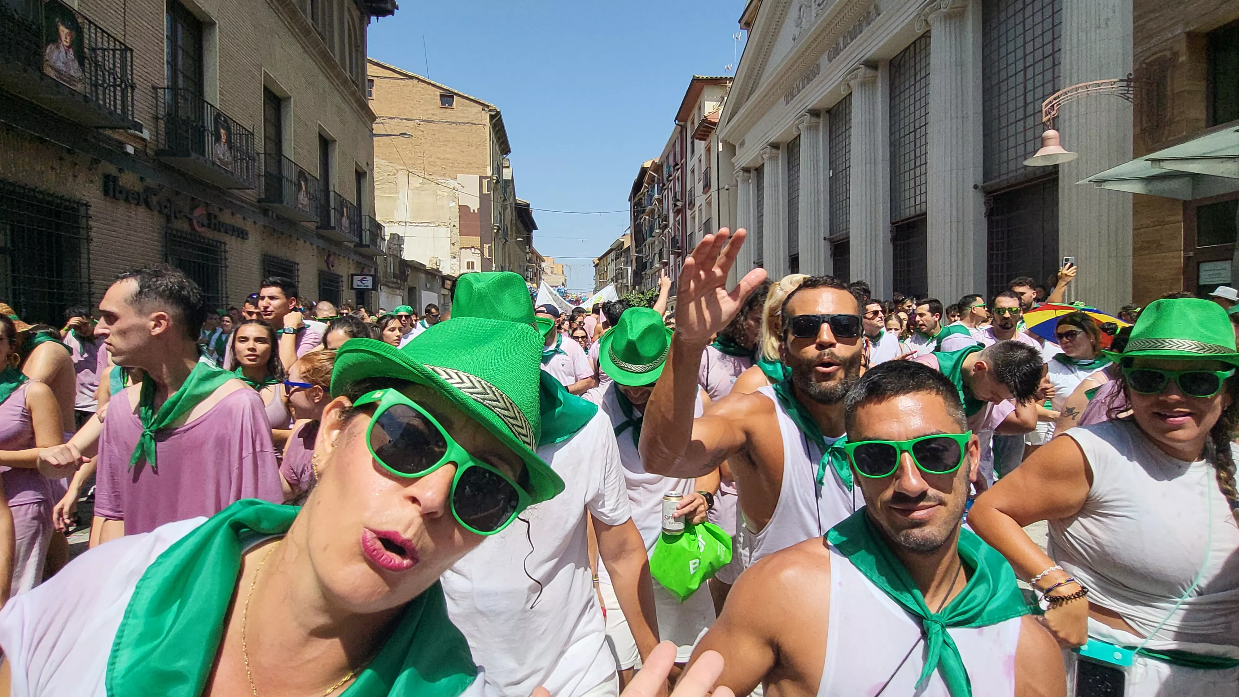 Cabalgata de San Lorenzo 2025. Foto Mercedes Manterola