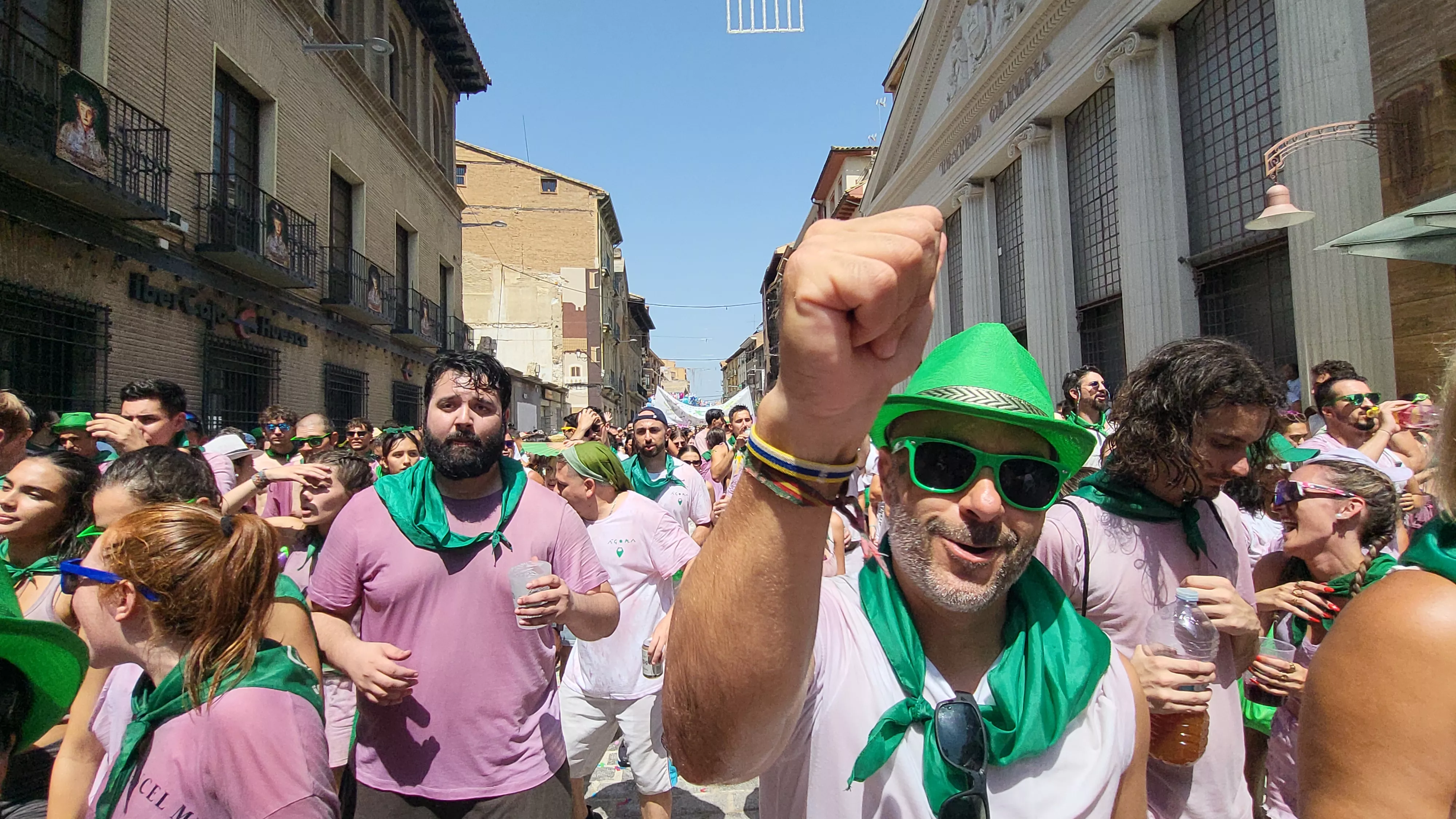 Cabalgata de San Lorenzo 2025. Foto Mercedes Manterola