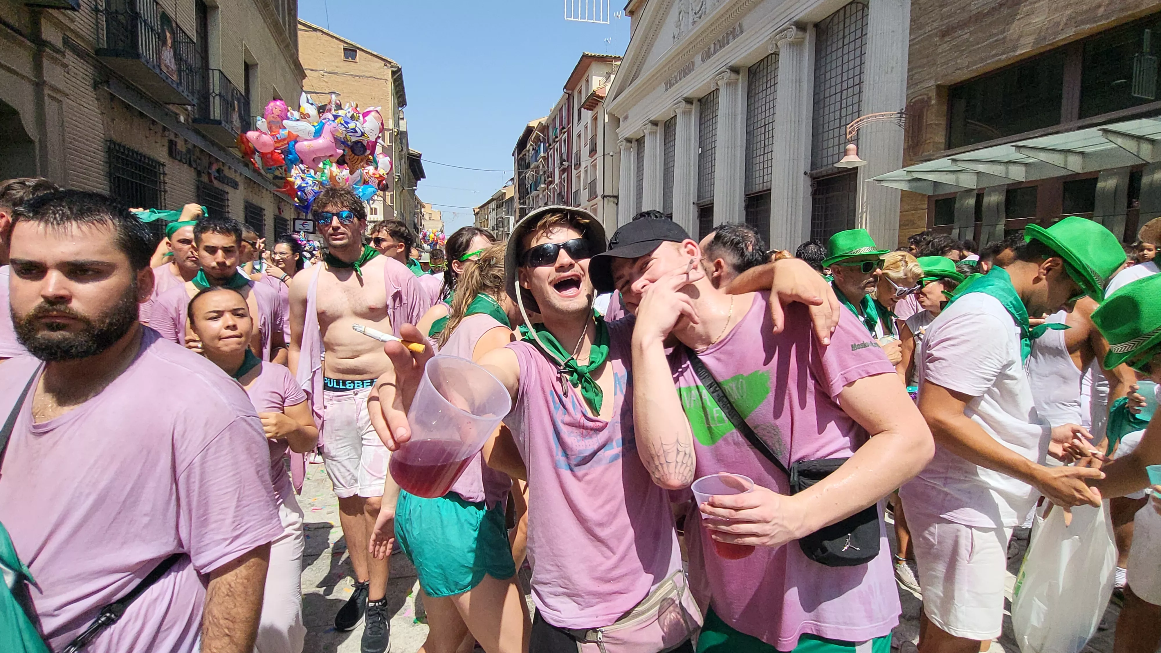 Cabalgata de San Lorenzo 2025. Foto Mercedes Manterola