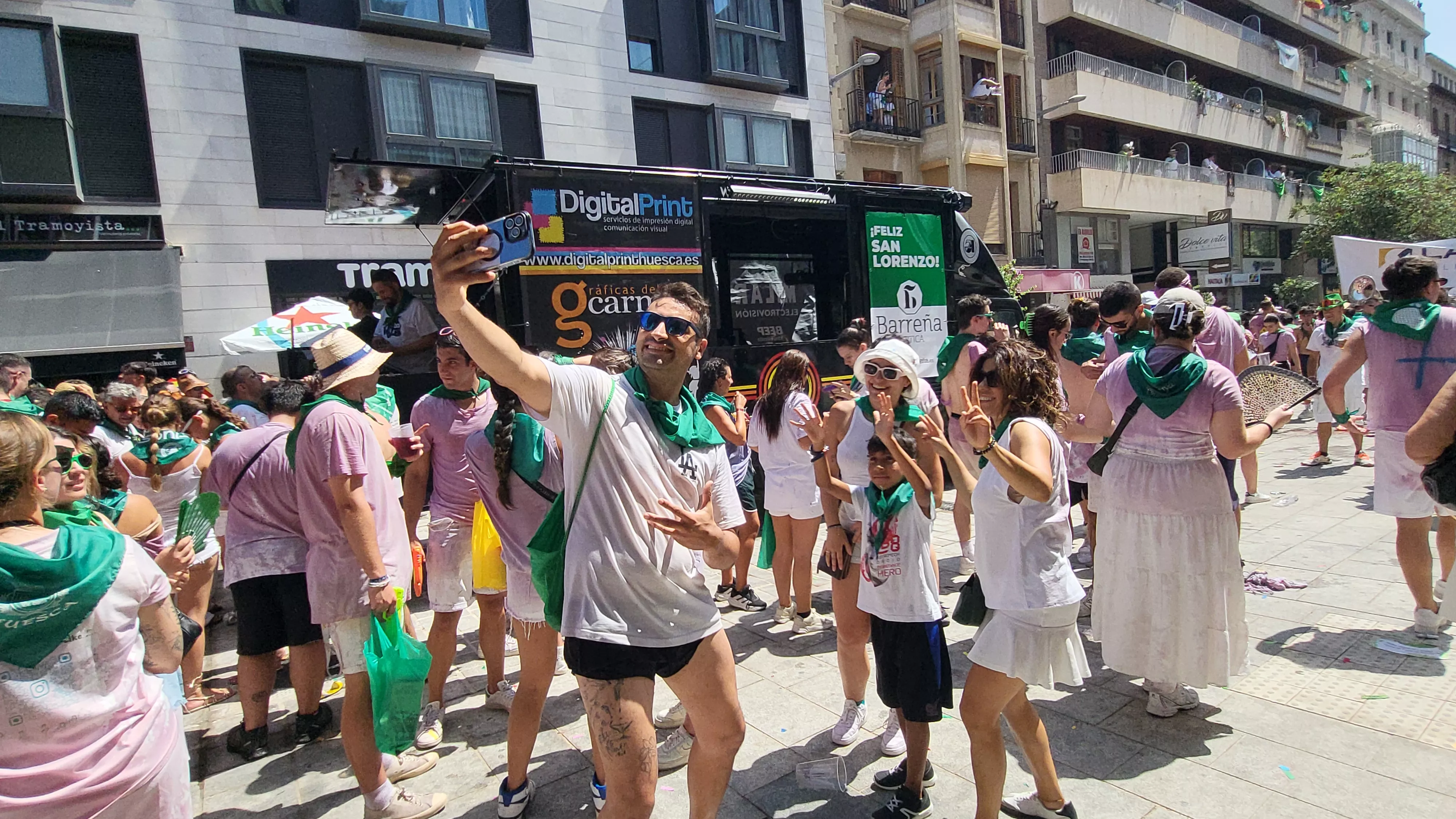 Cabalgata de San Lorenzo 2025. Foto Mercedes Manterola