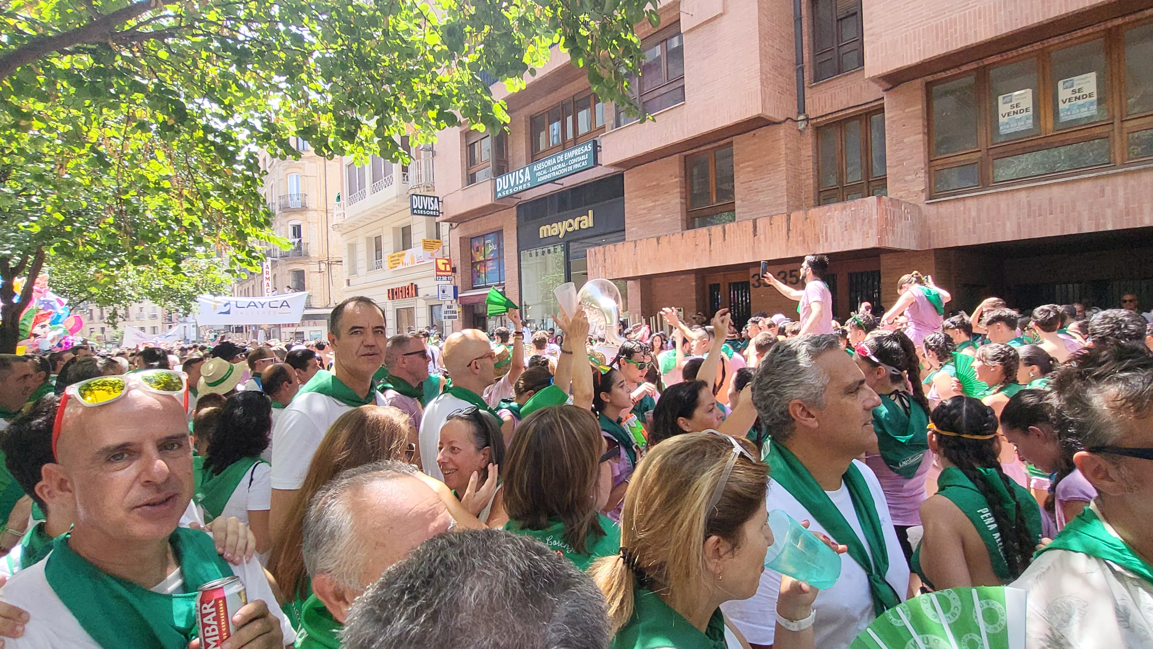 Cabalgata de San Lorenzo 2025. Foto Mercedes Manterola