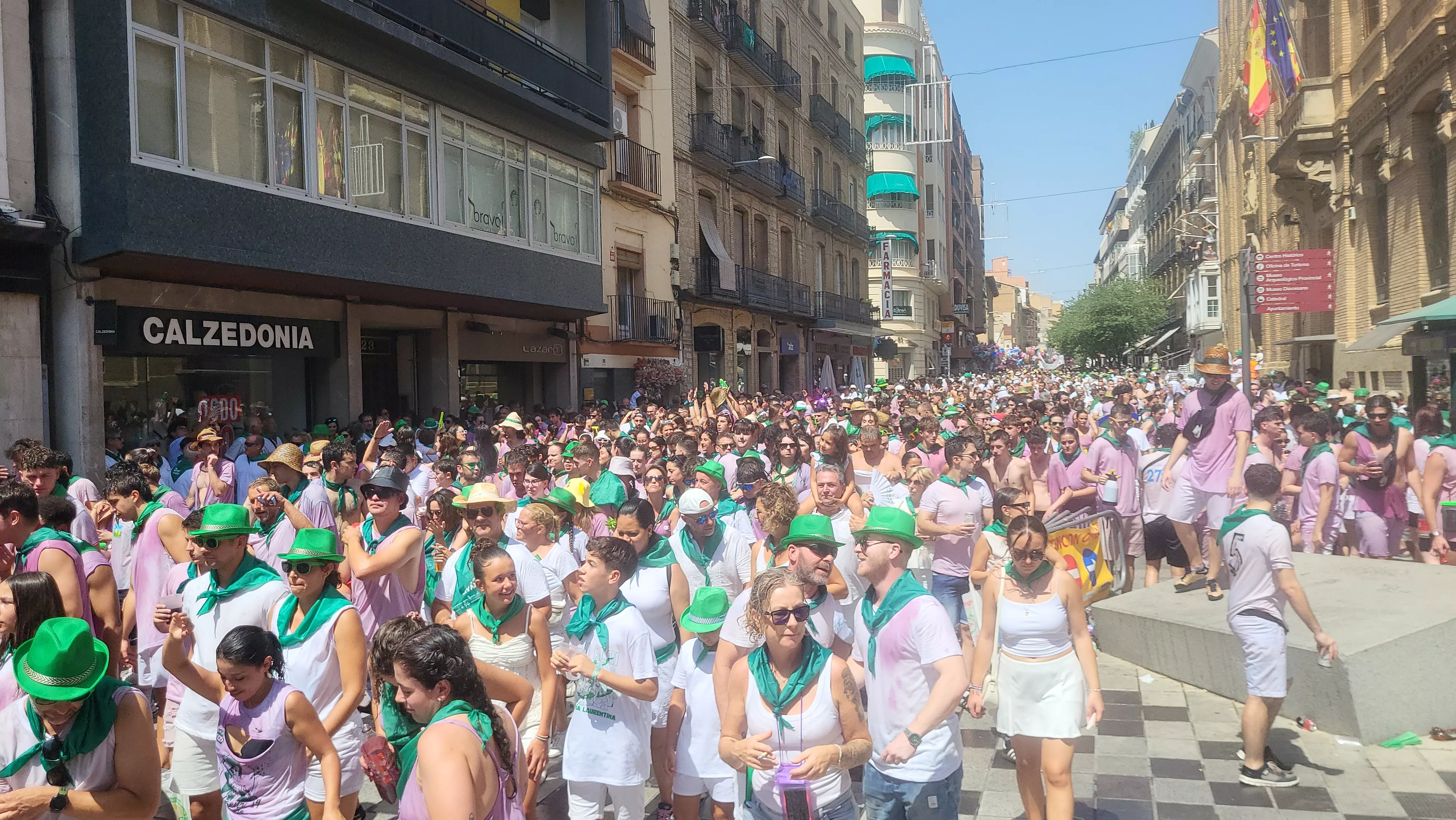 Cabalgata de San Lorenzo 2025. Foto Mercedes Manterola