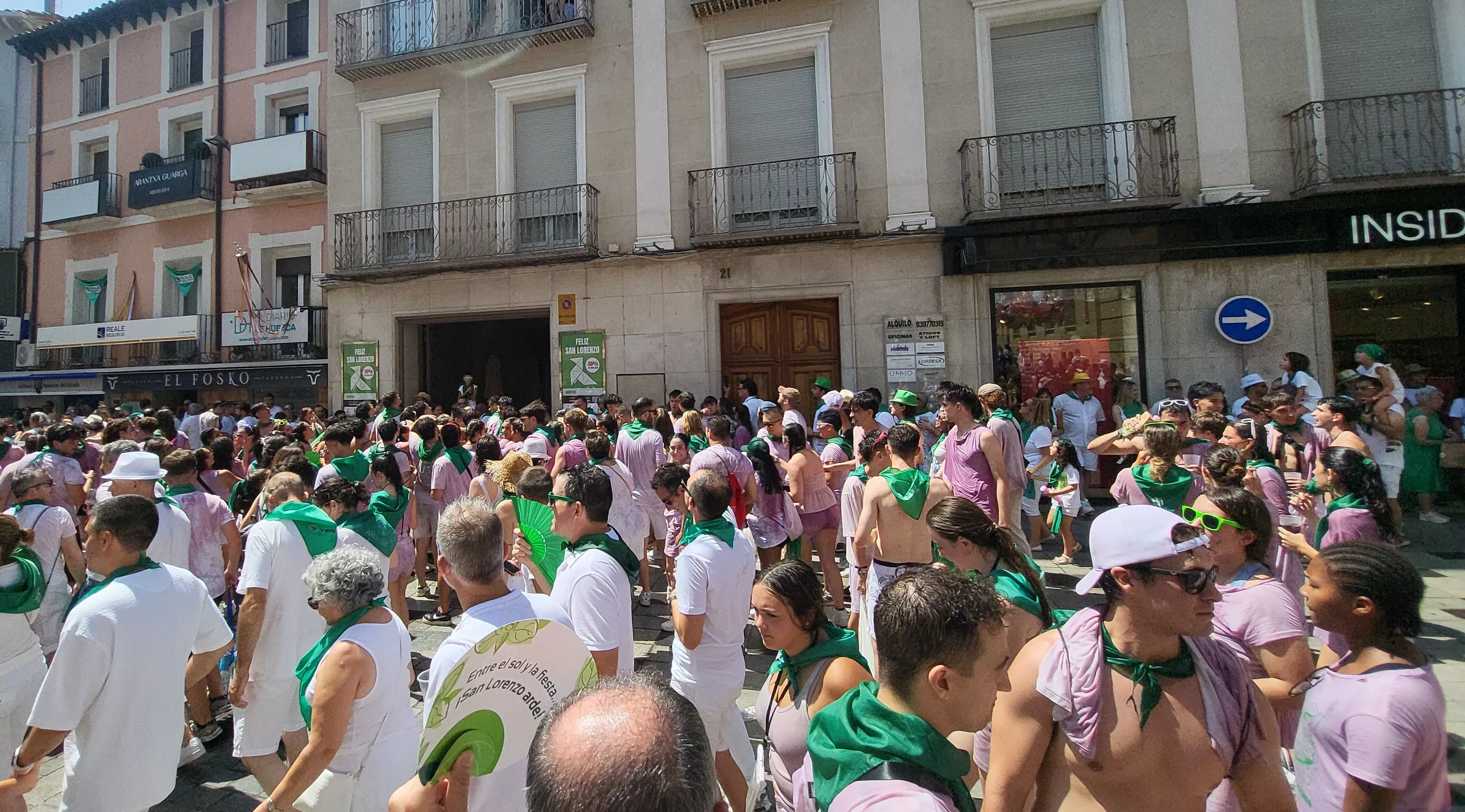 Cabalgata de San Lorenzo 2025. Foto Mercedes Manterola