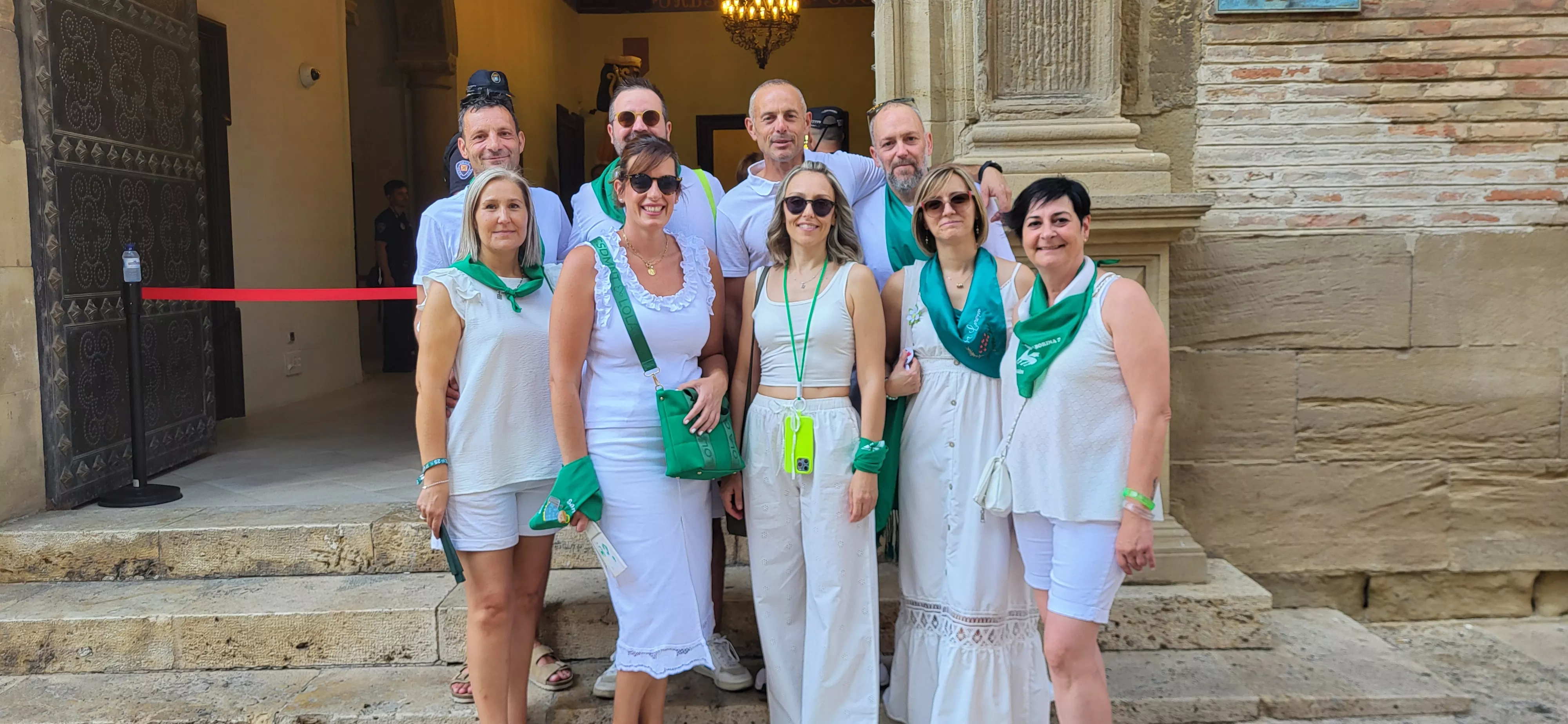 Cohete anunciador de las fiestas de San Lorenzo en Huesca. Foto Mercedes Manterola