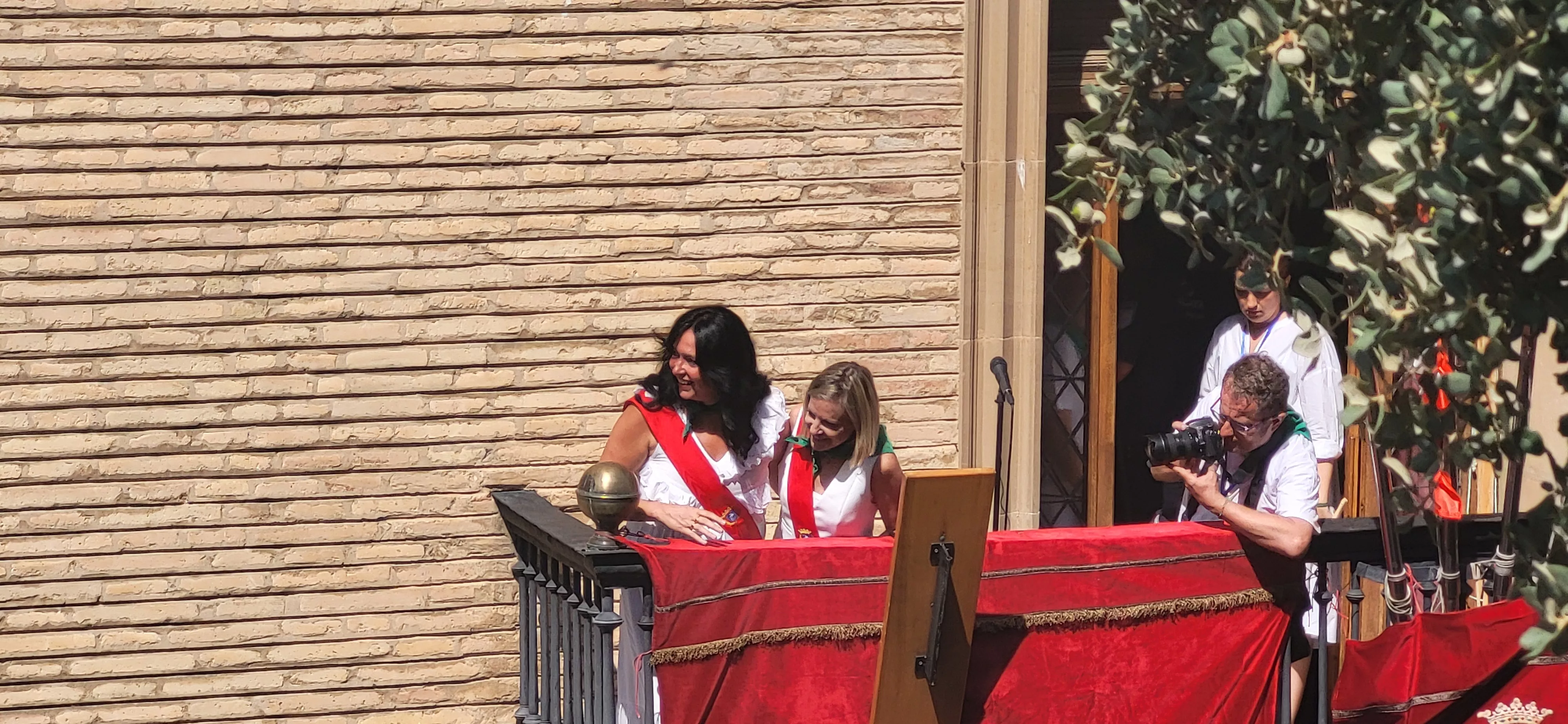 Cohete anunciador de las fiestas de San Lorenzo en Huesca. Foto Mercedes Manterola