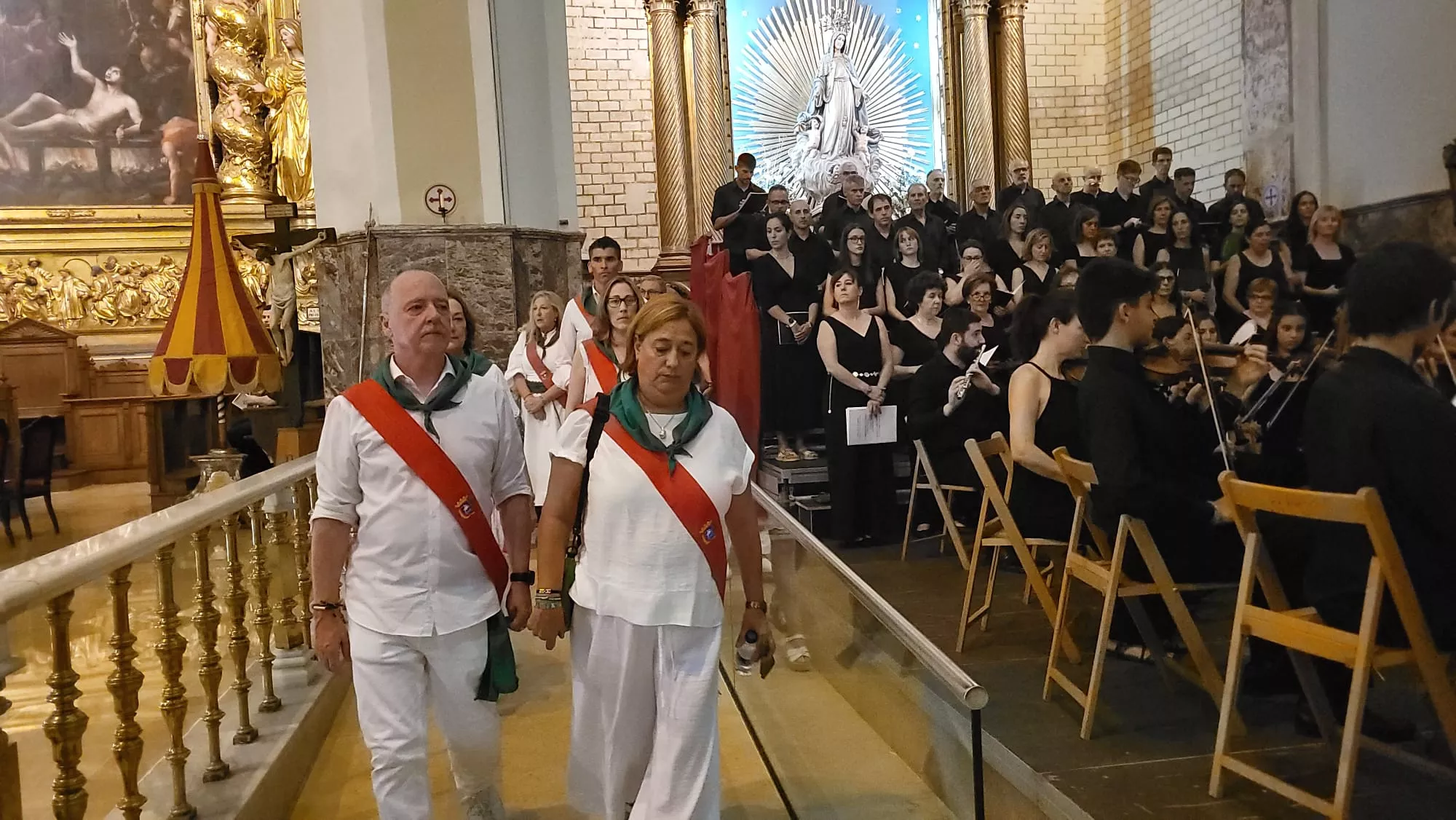 Completas en la Basílica de San Lorenzo
