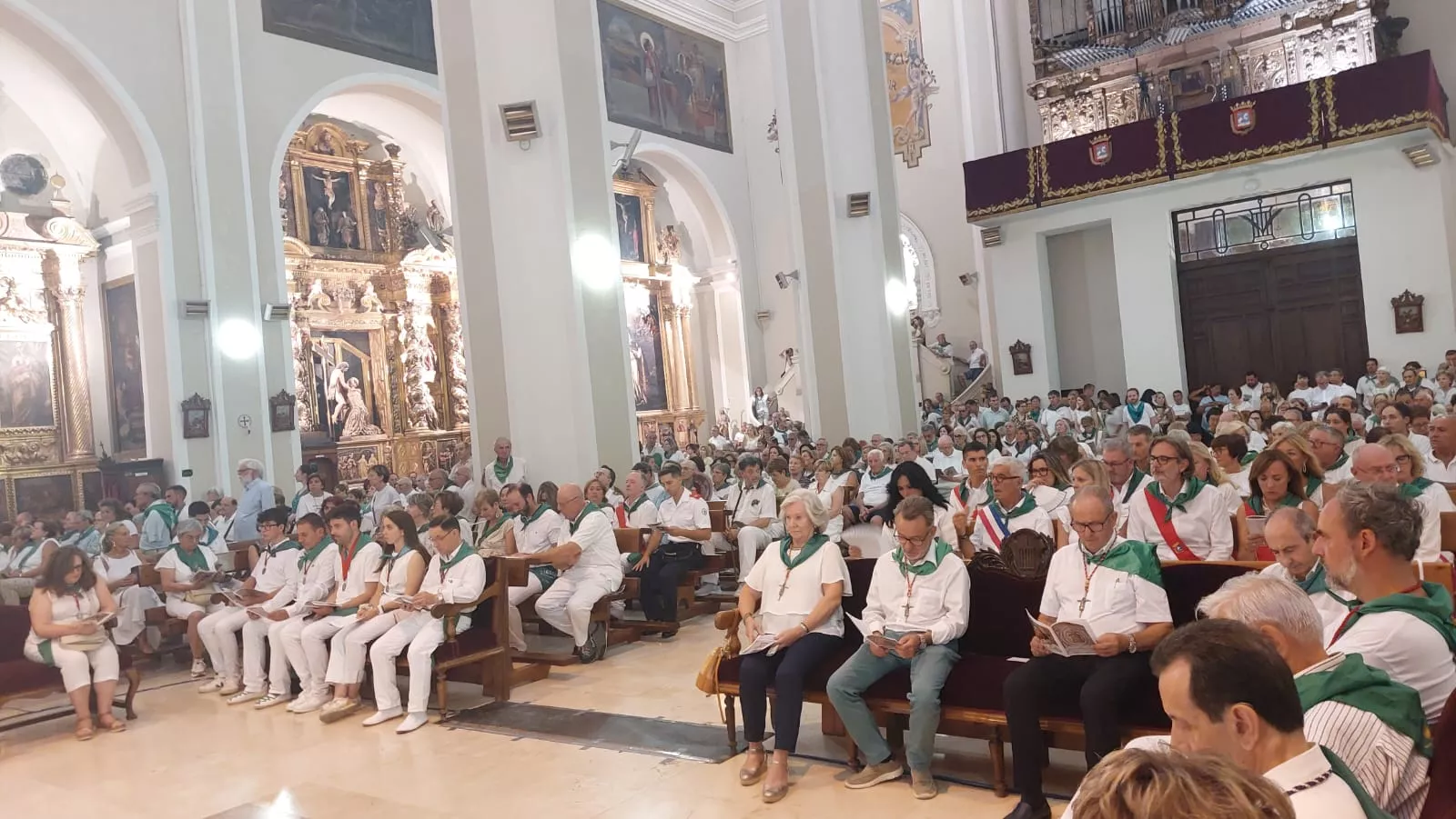 Completas en la Basílica de San Lorenzo