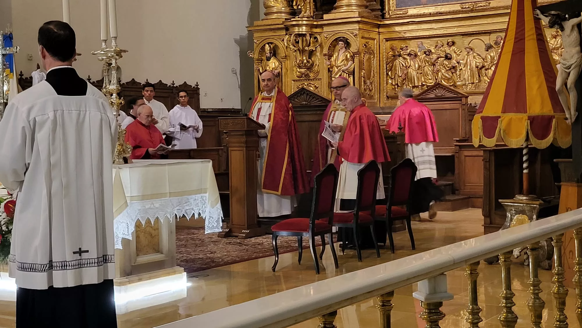 Completas en la Basílica de San Lorenzo