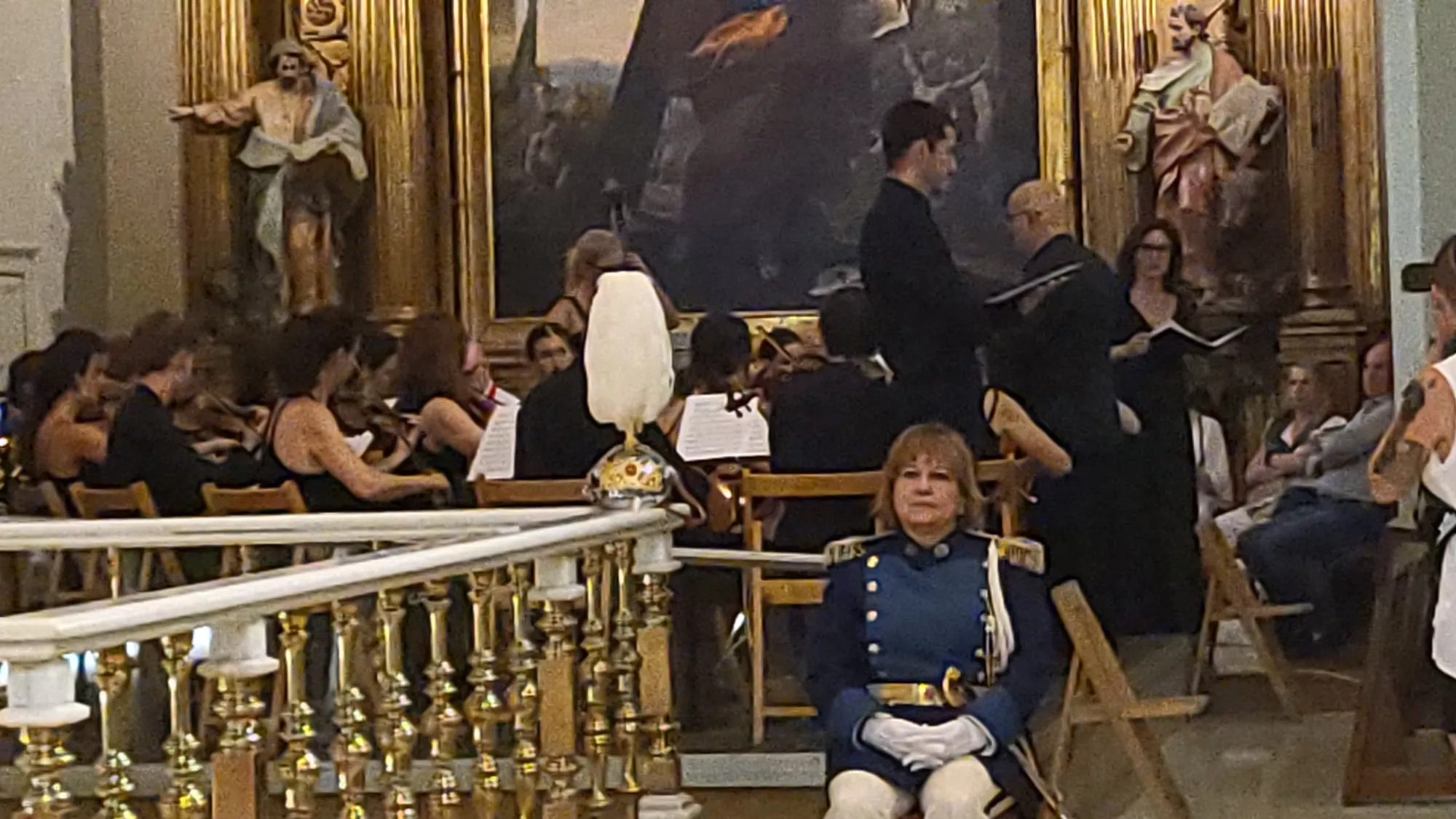 Completas en la Basílica de San Lorenzo