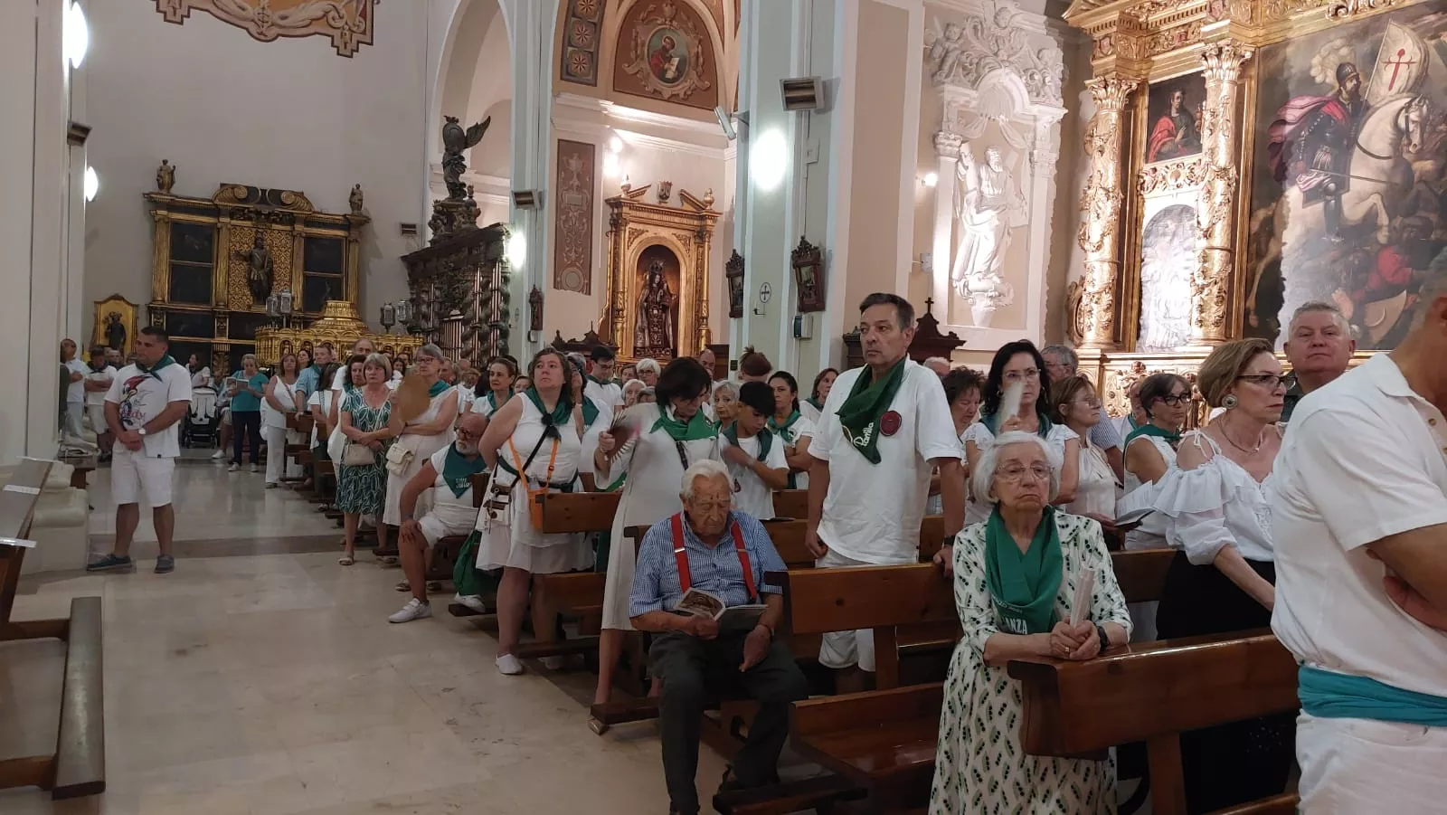 Completas en la Basílica de San Lorenzo