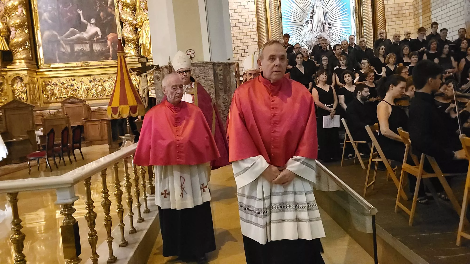 Completas en la Basílica de San Lorenzo