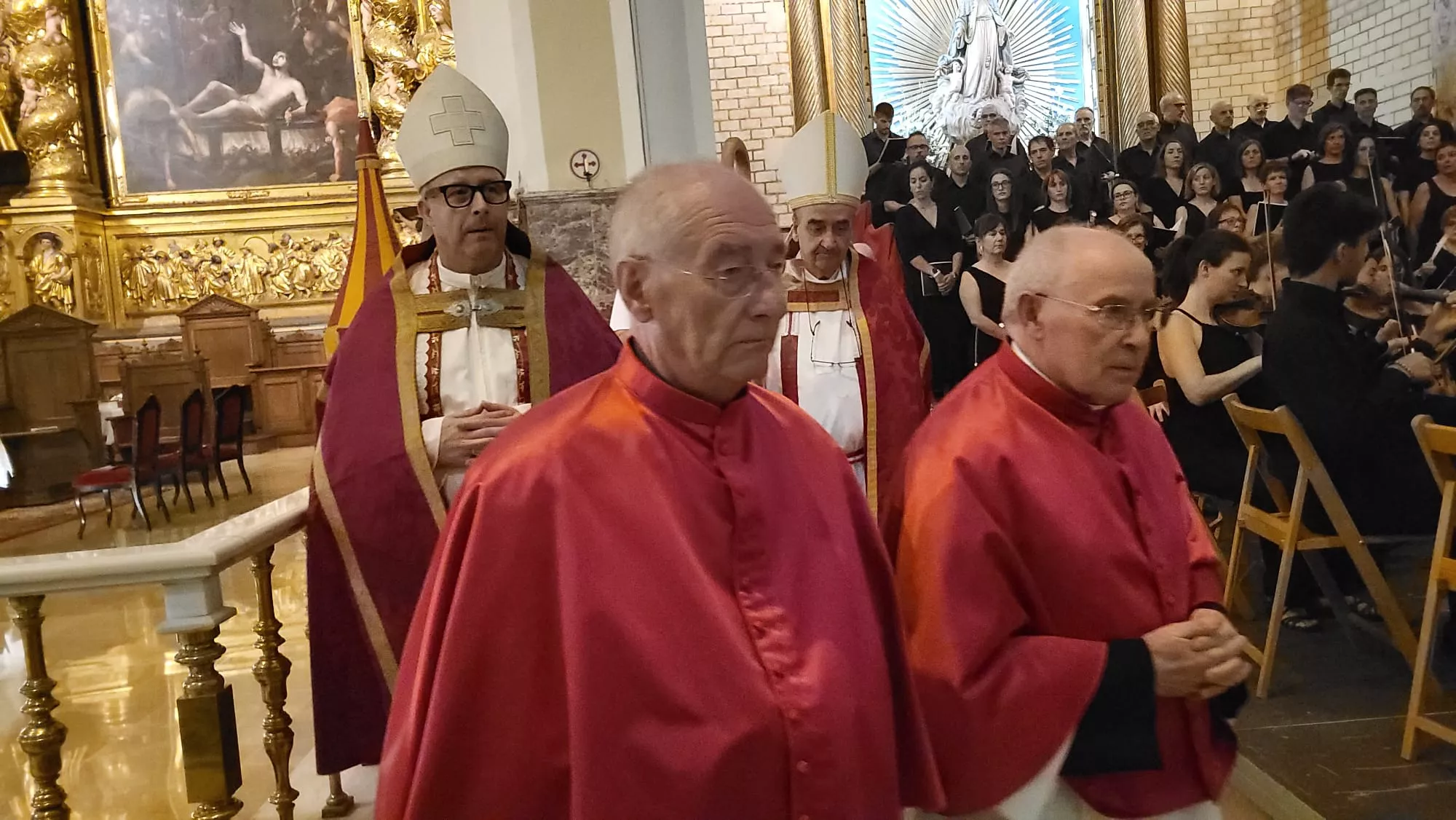 Completas en la Basílica de San Lorenzo