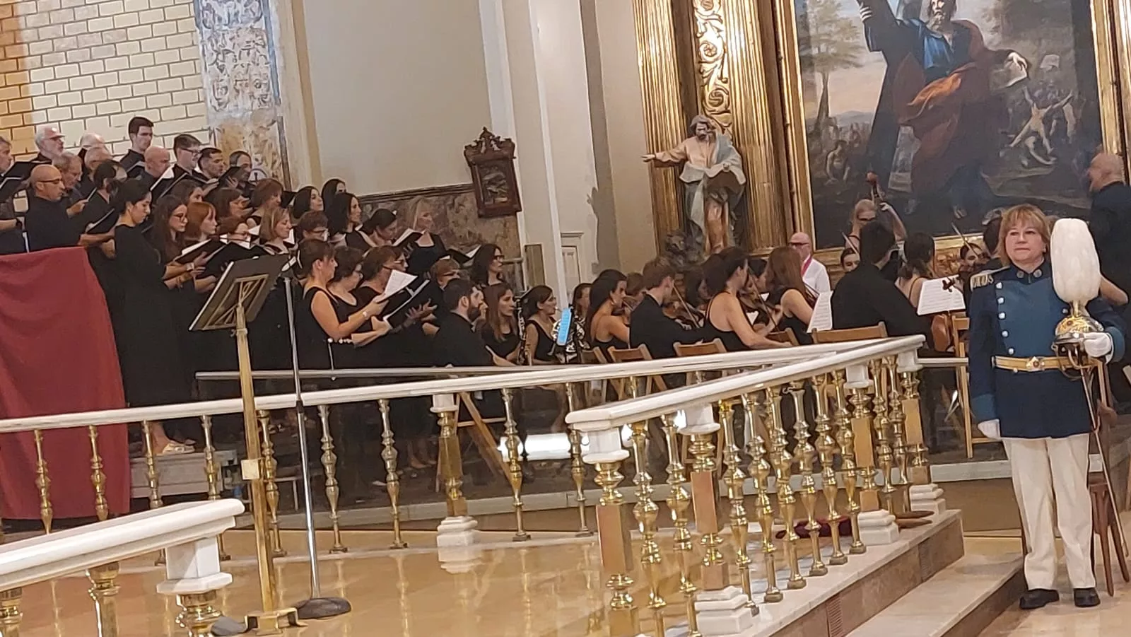 Completas en la Basílica de San Lorenzo