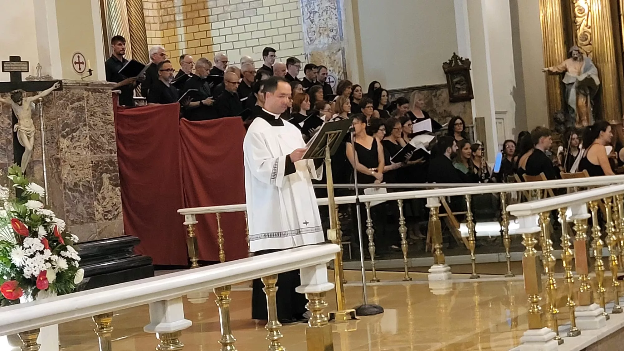 Completas en la Basílica de San Lorenzo