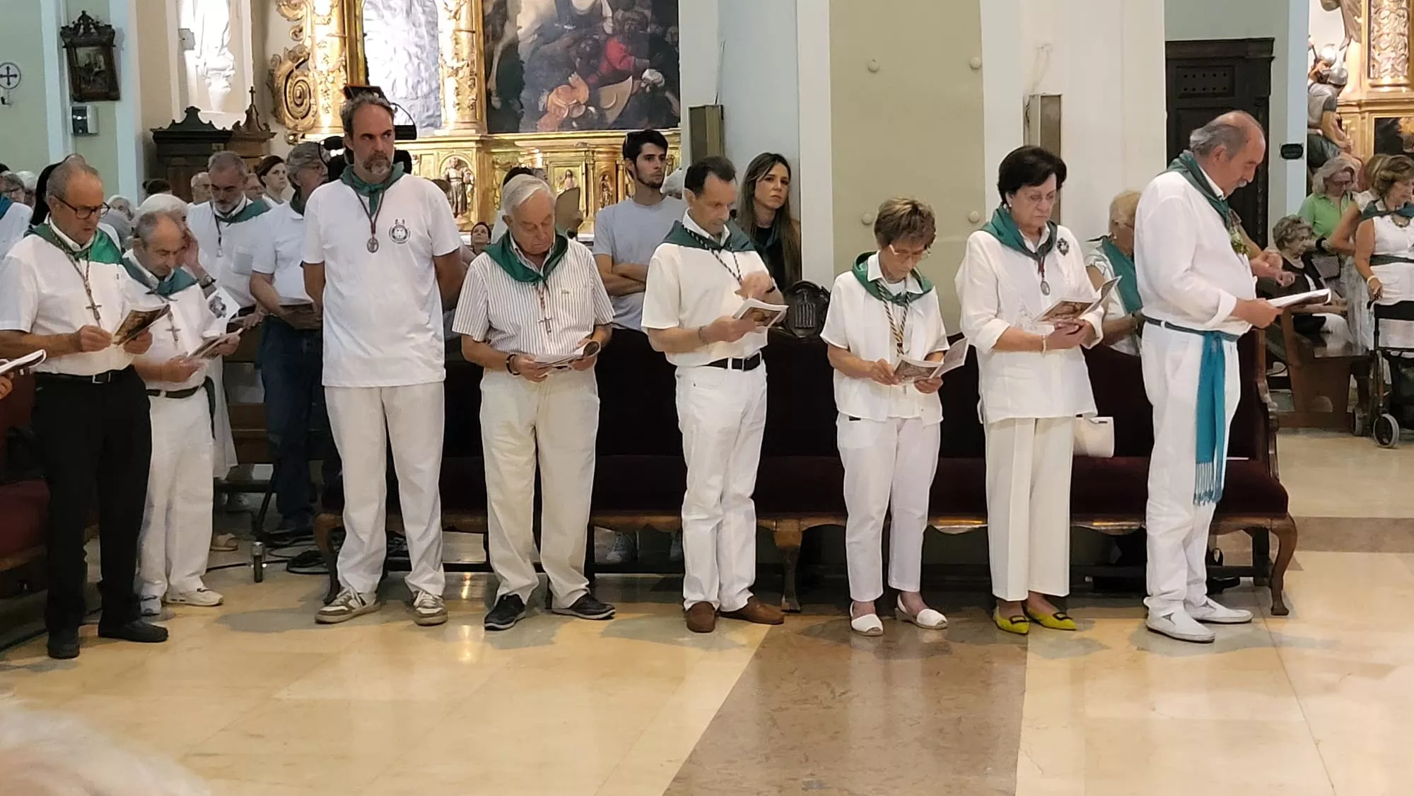 Completas en la Basílica de San Lorenzo