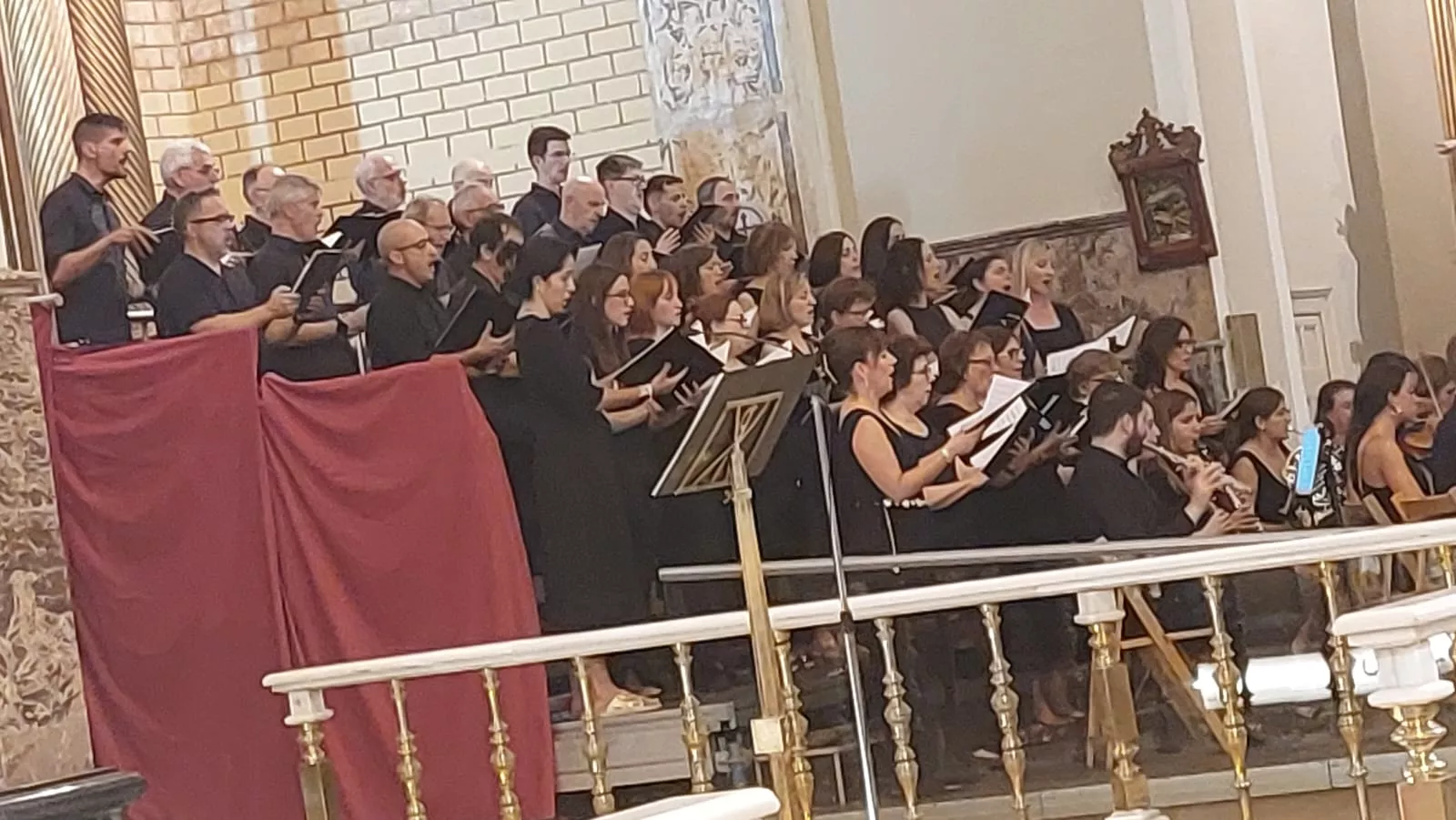 Completas en la Basílica de San Lorenzo