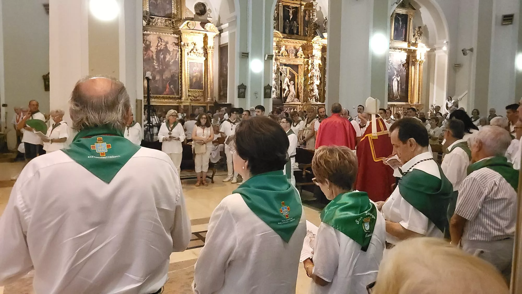 Completas en la Basílica de San Lorenzo