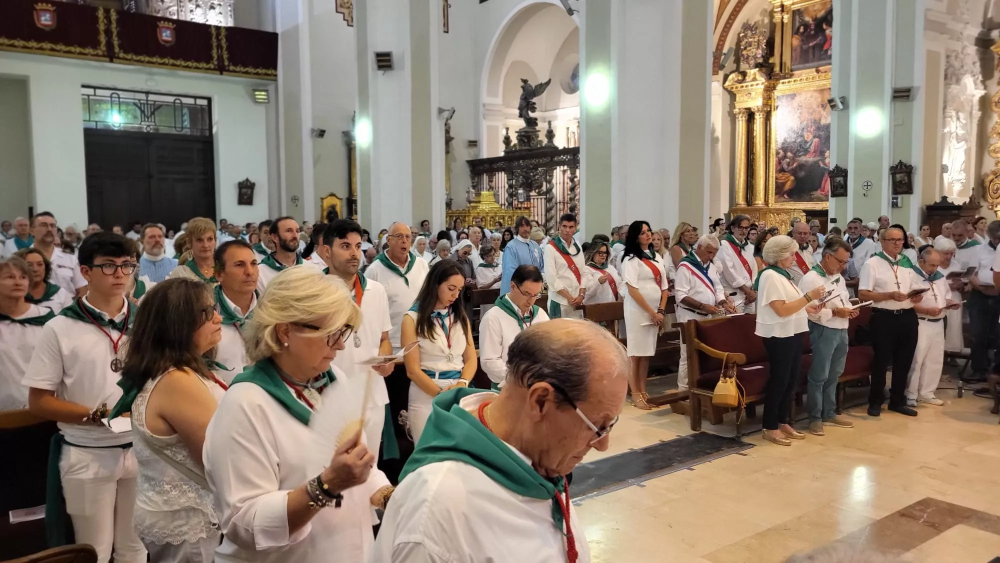Completas en la Basílica de San Lorenzo