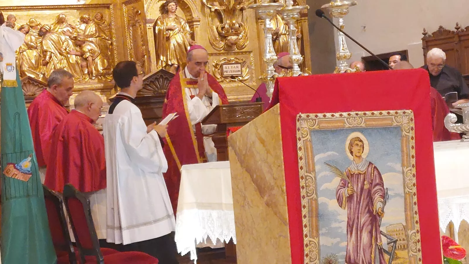 Completas en la Basílica de San Lorenzo