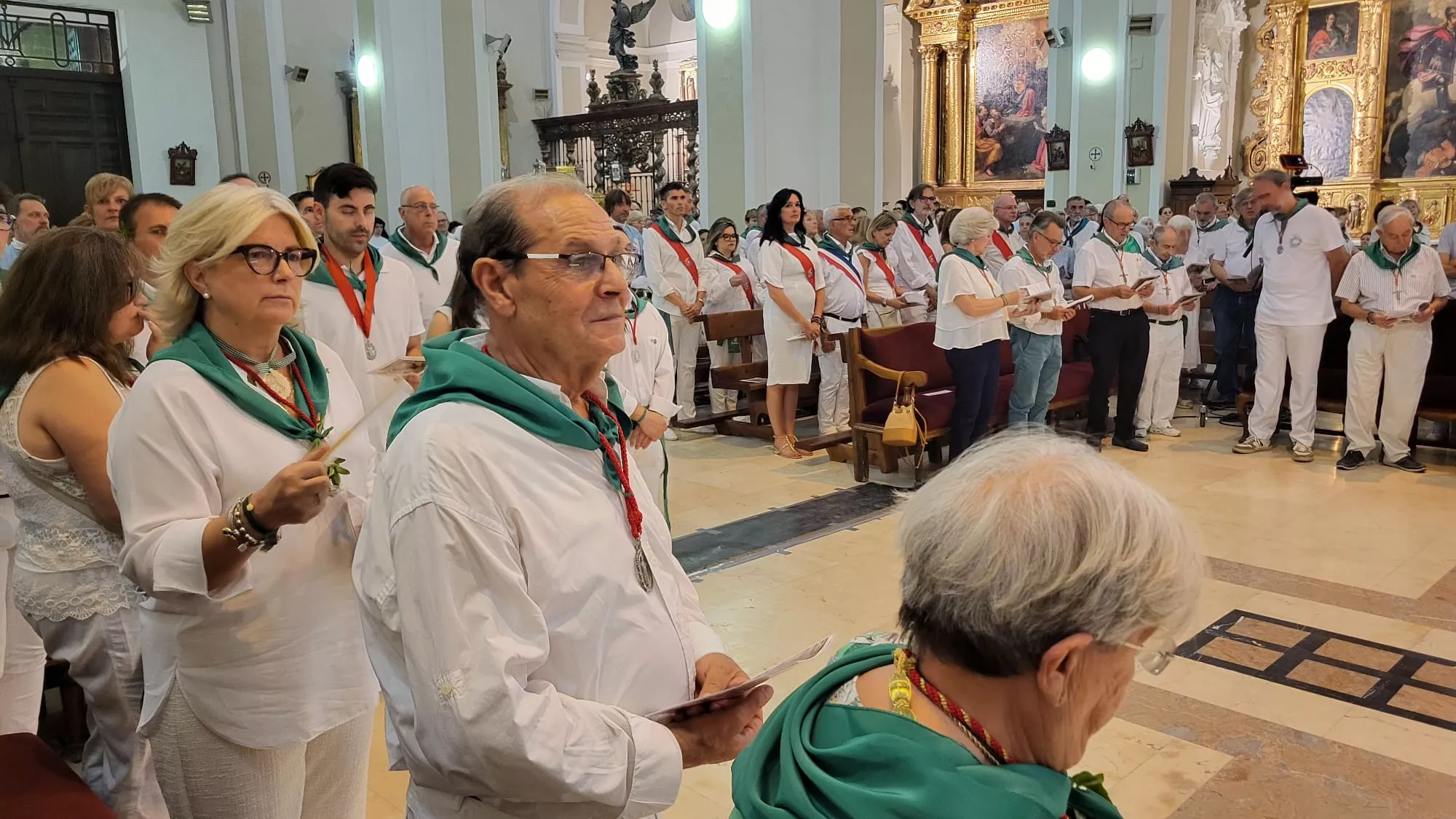 Completas en la Basílica de San Lorenzo