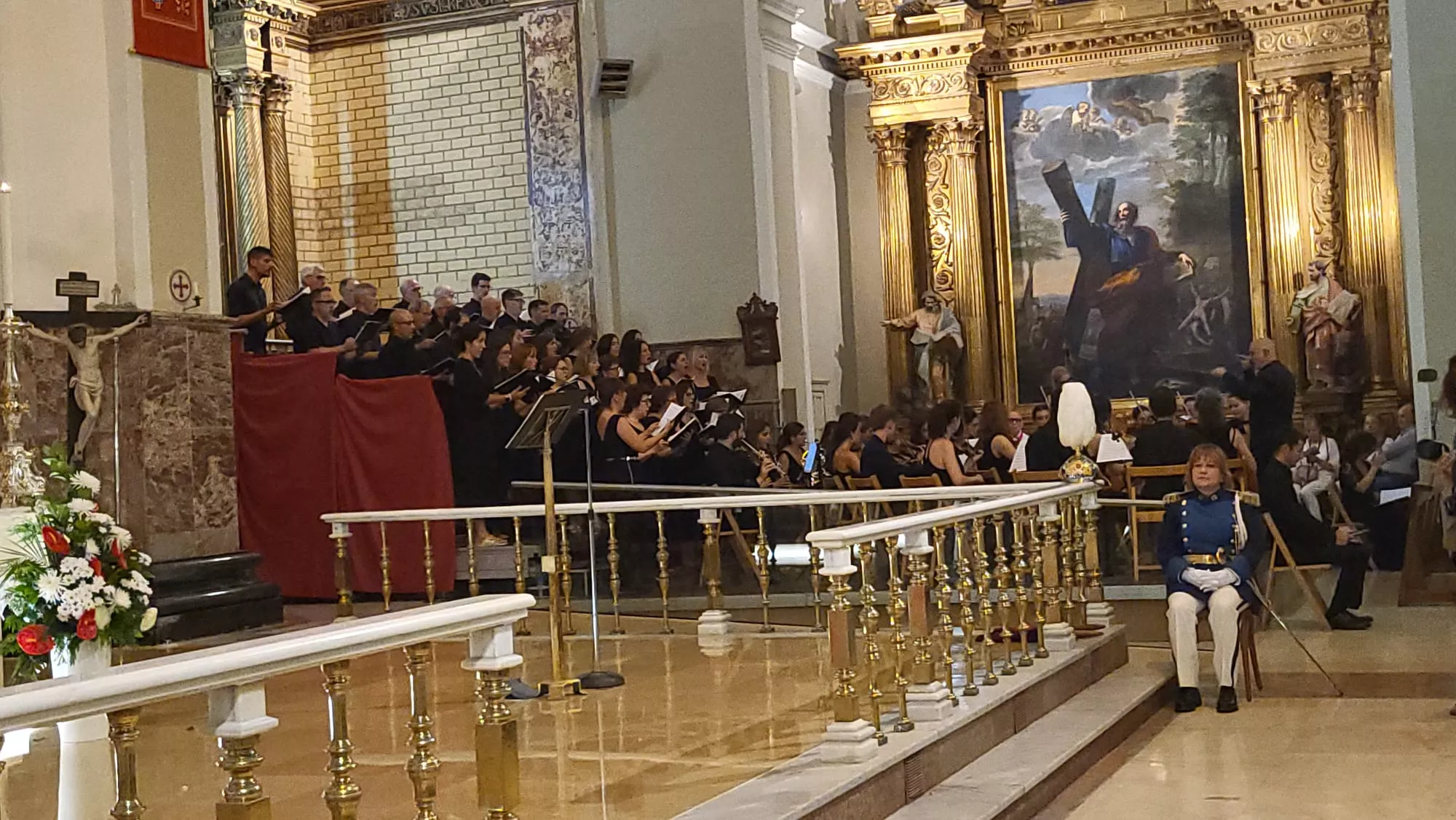 Completas en la Basílica de San Lorenzo