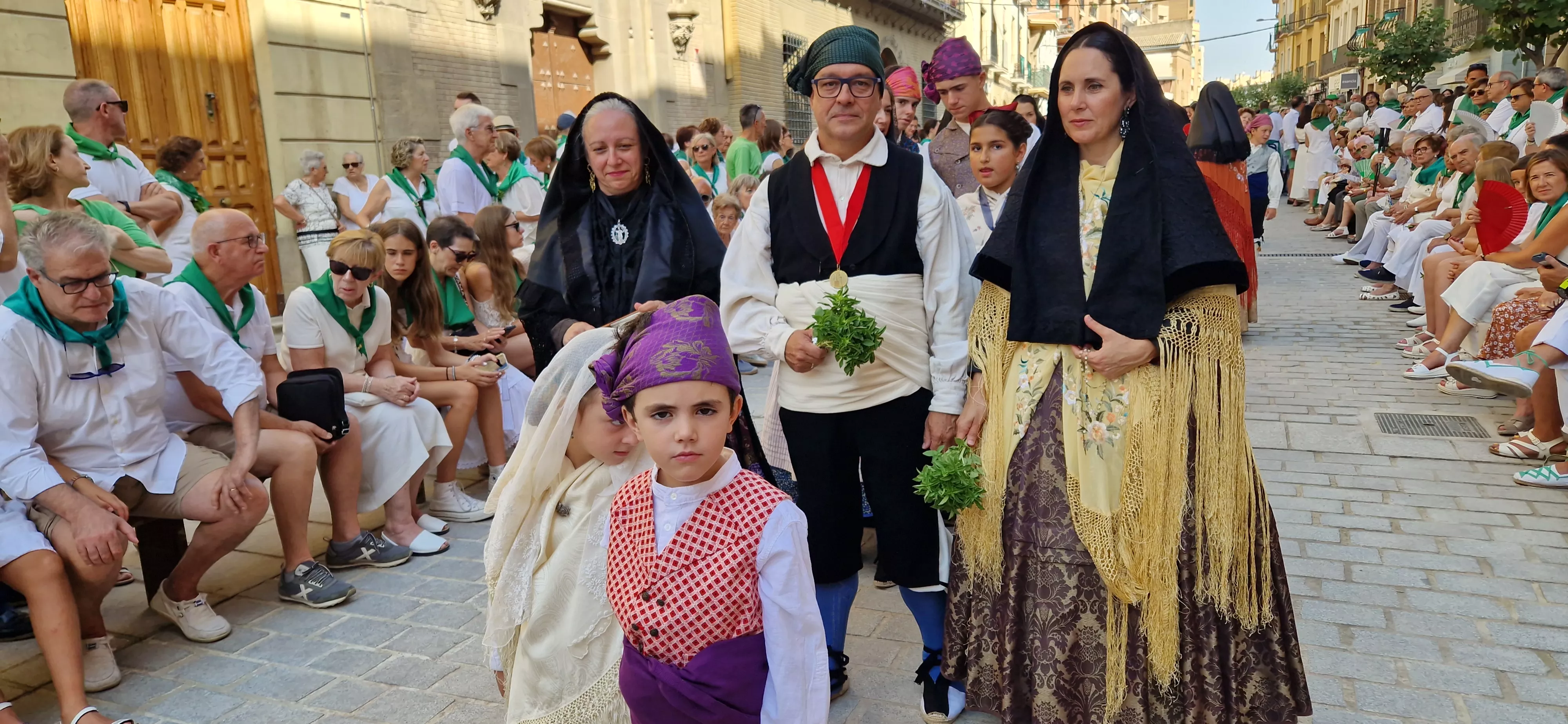 Procesión de San Lorenzo 2025. Foto Myriam Martínez