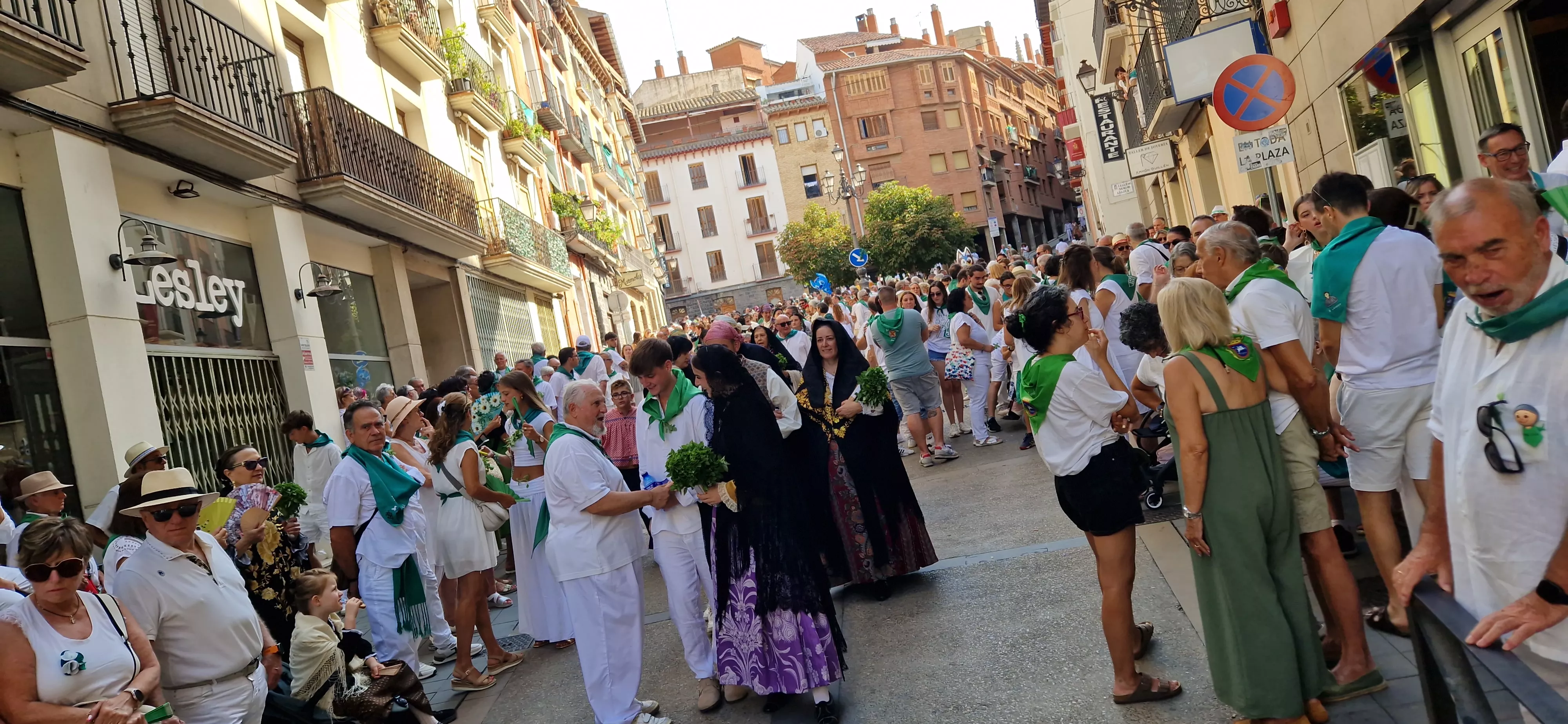 Procesión de San Lorenzo 2025. Foto Myriam Martínez