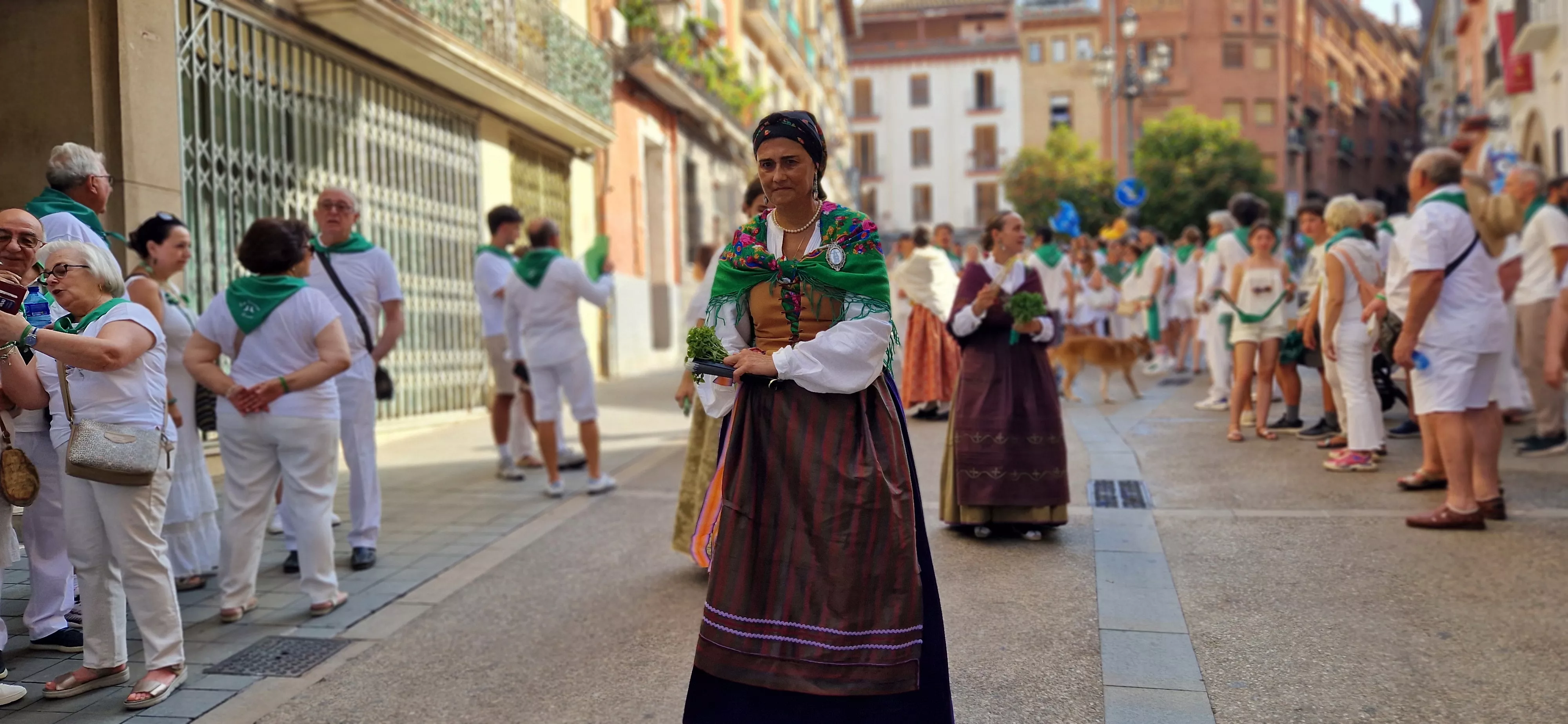 Procesión de San Lorenzo 2025. Foto Myriam Martínez