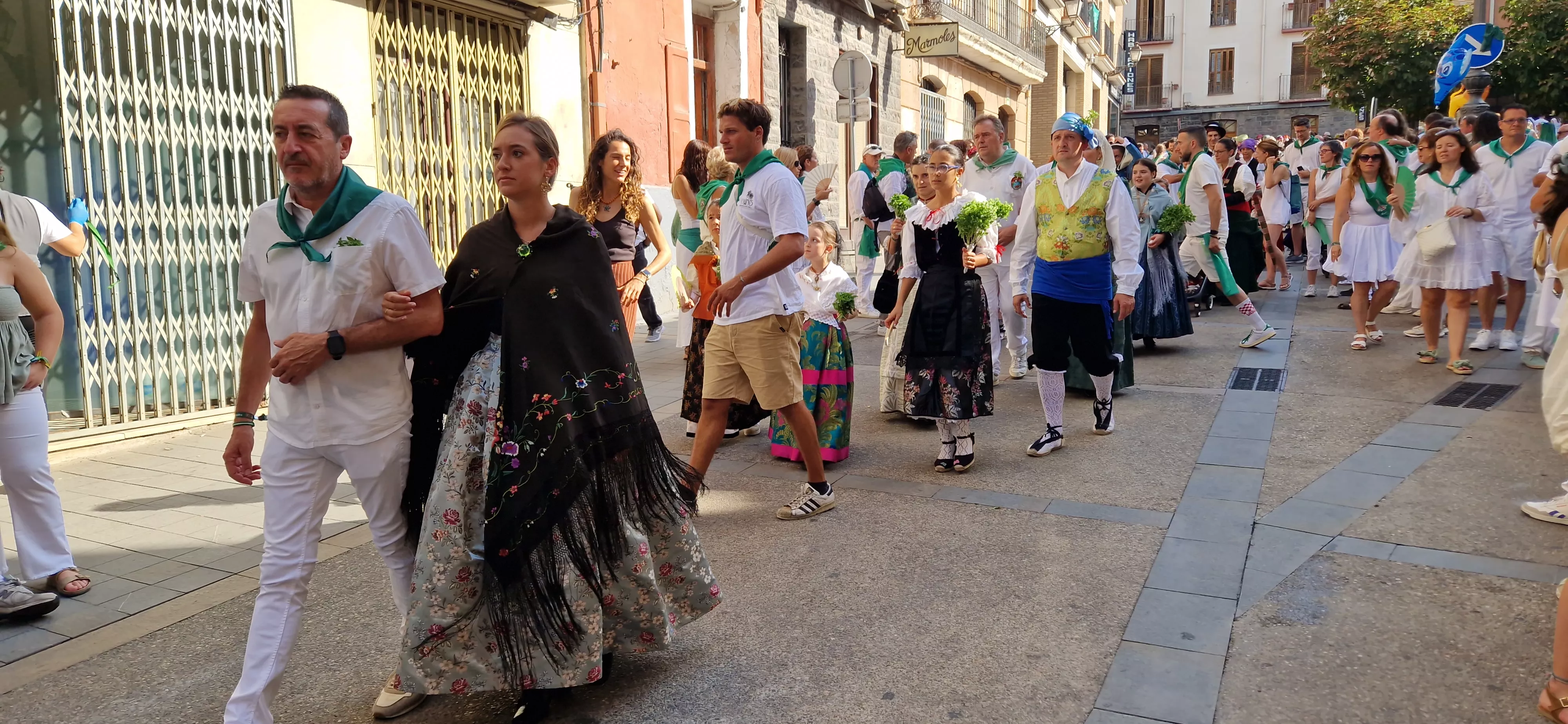 Procesión de San Lorenzo 2025. Foto Myriam Martínez
