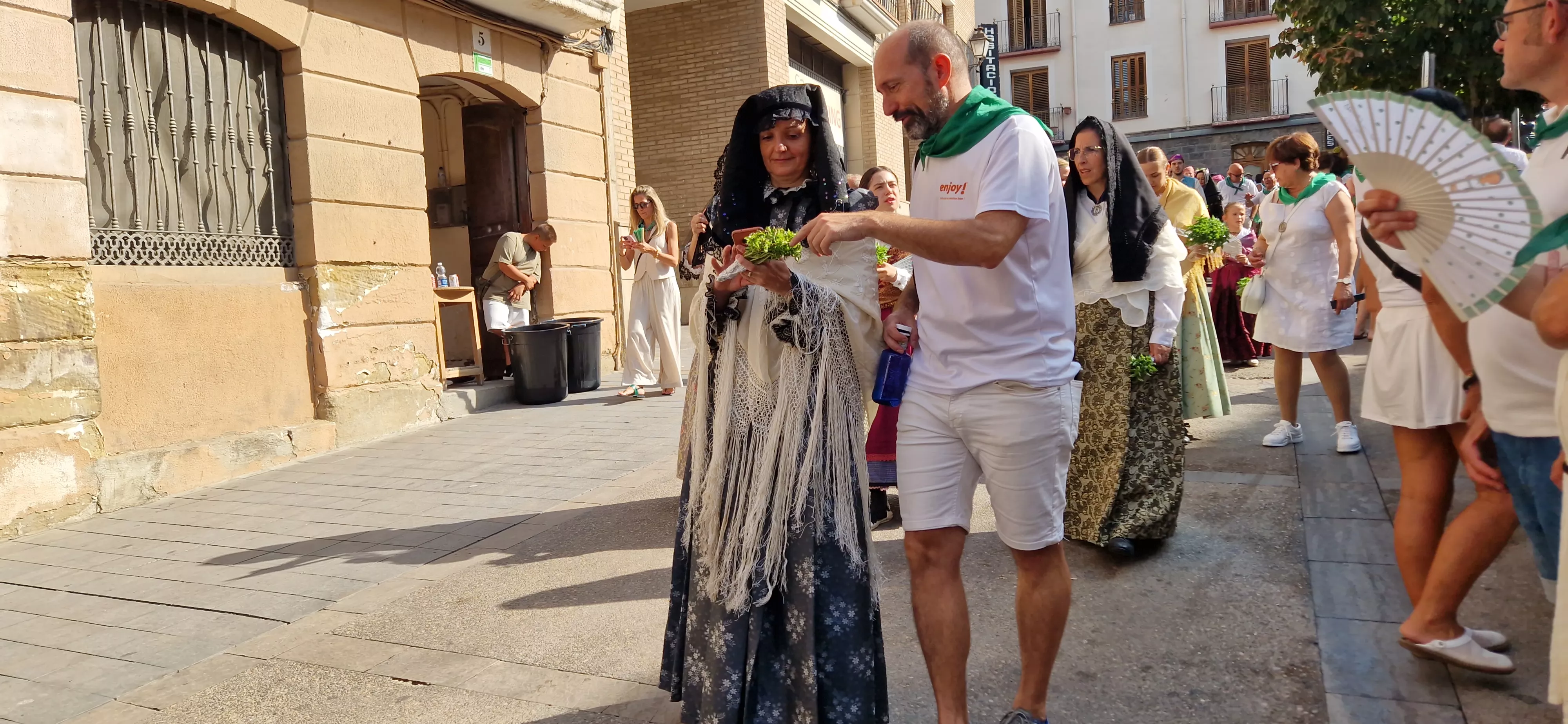 Procesión de San Lorenzo 2025. Foto Myriam Martínez