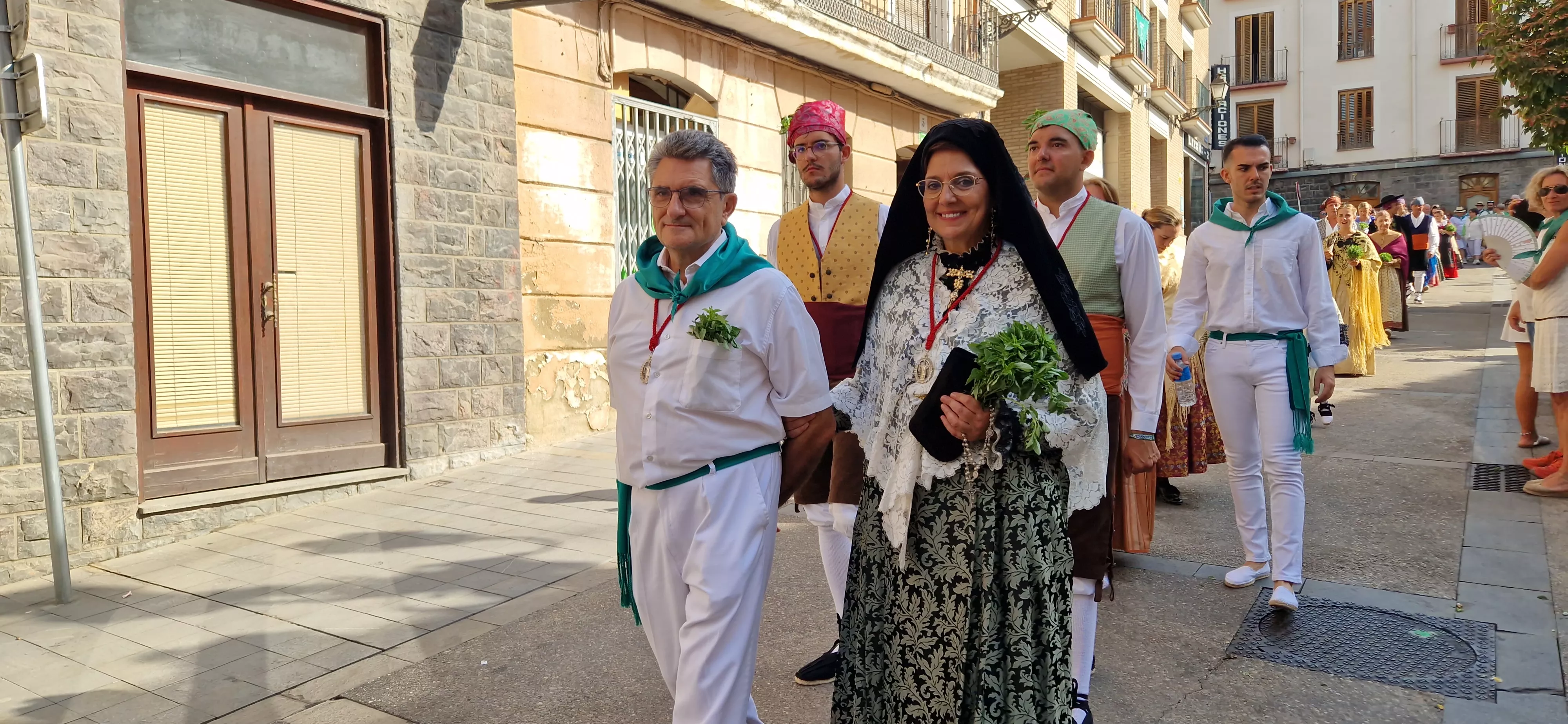 Procesión de San Lorenzo 2025. Foto Myriam Martínez