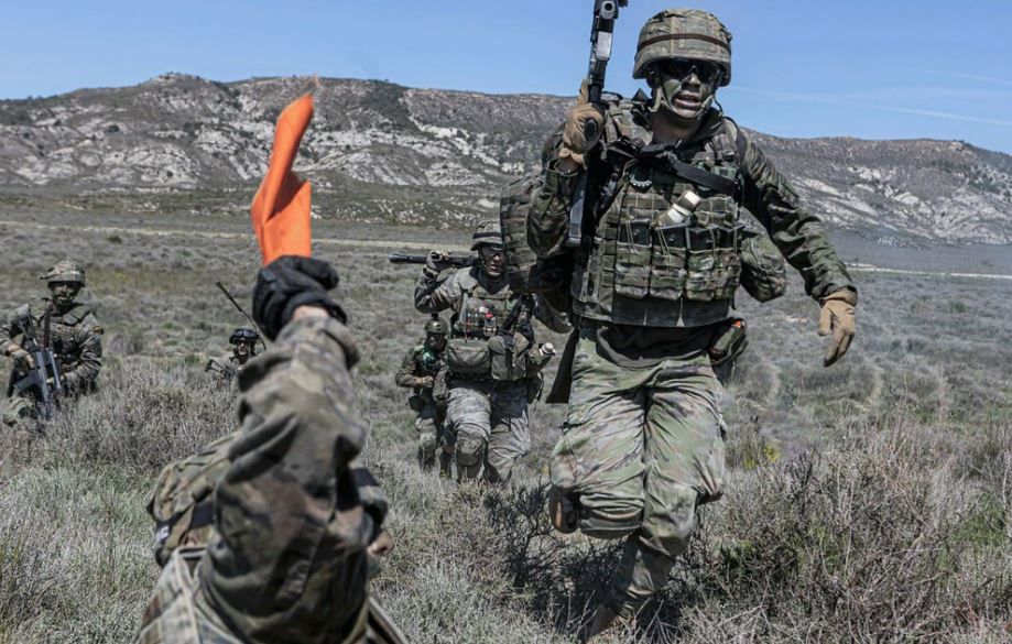 Maniobras de la División Castillejos. Foto OTAN