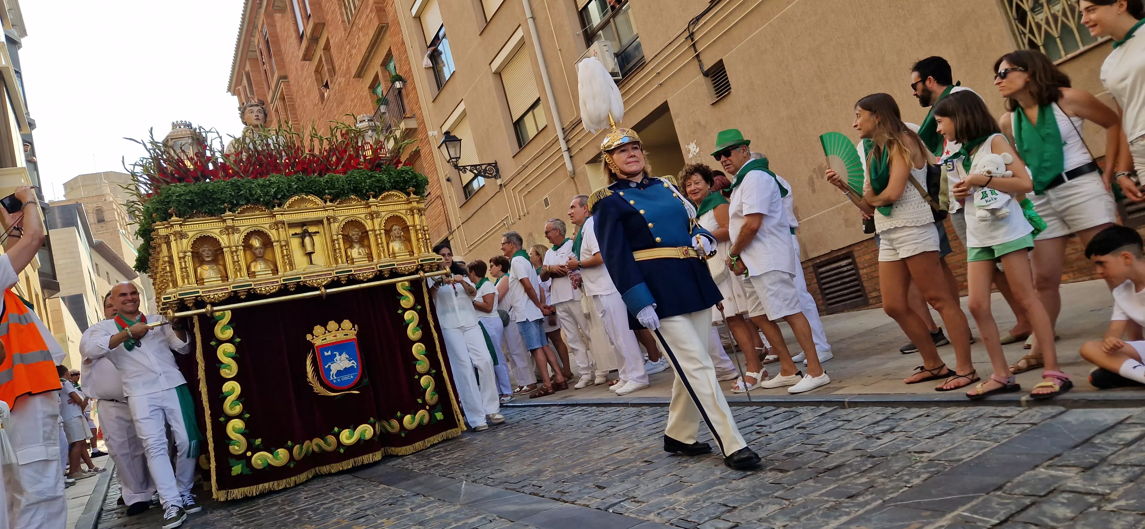 Procesión de San Lorenzo 2025. Foto Myriam Martínez