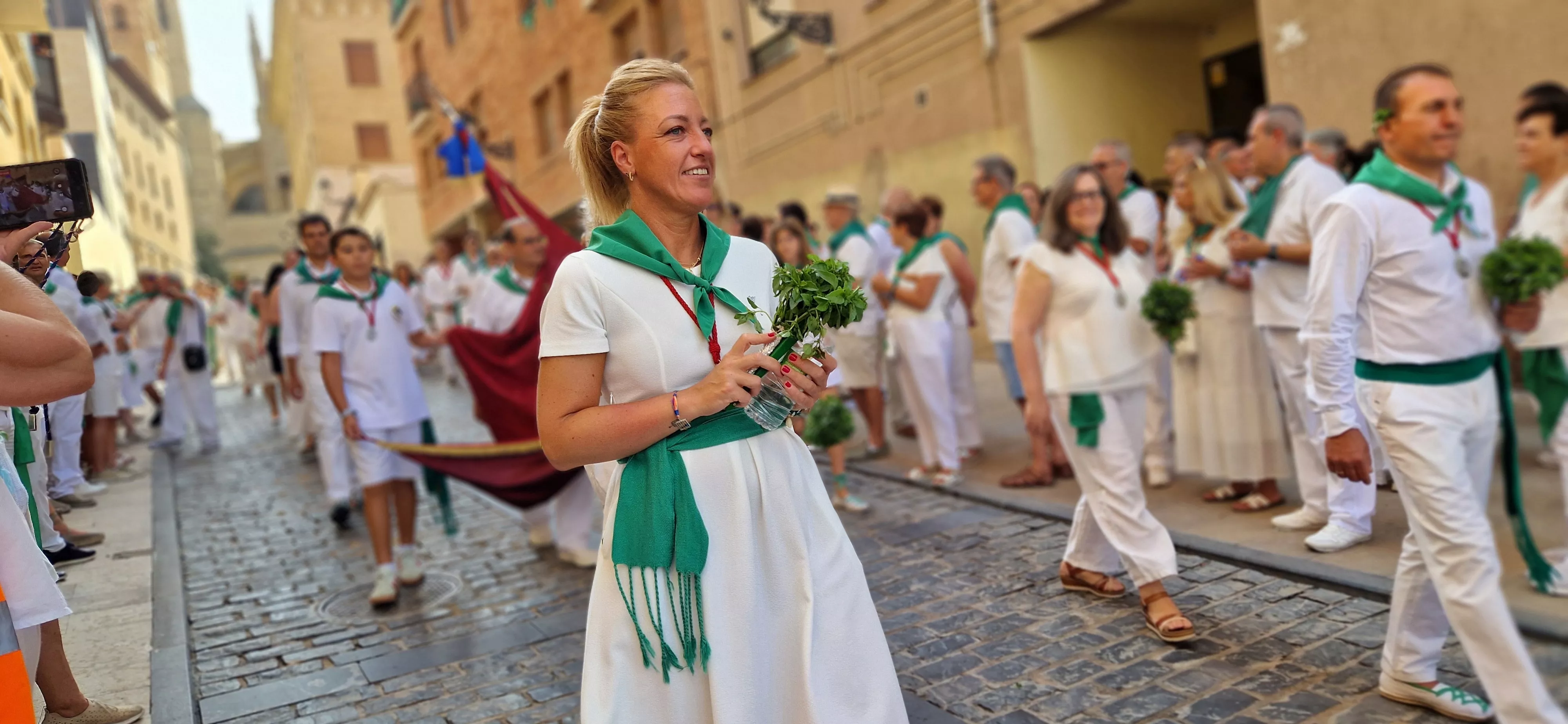 Procesión de San Lorenzo 2025. Foto Myriam Martínez