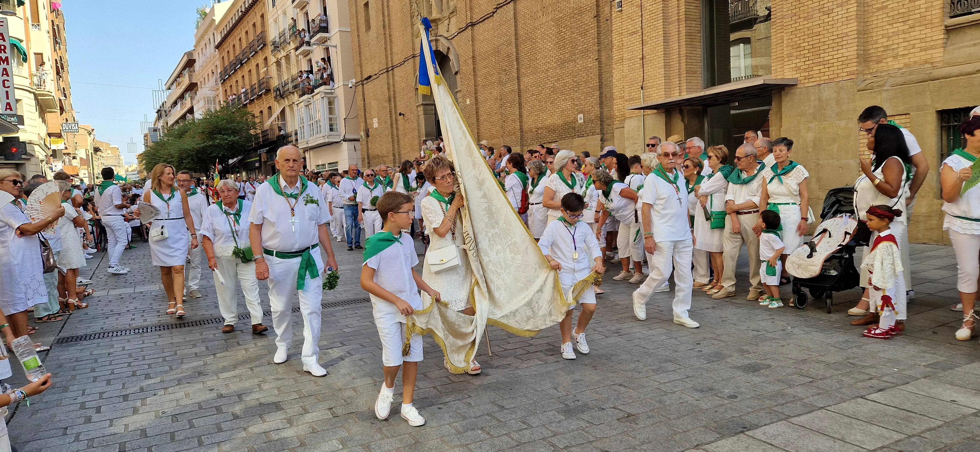 Procesión de San Lorenzo 2025. Foto Myriam Martínez