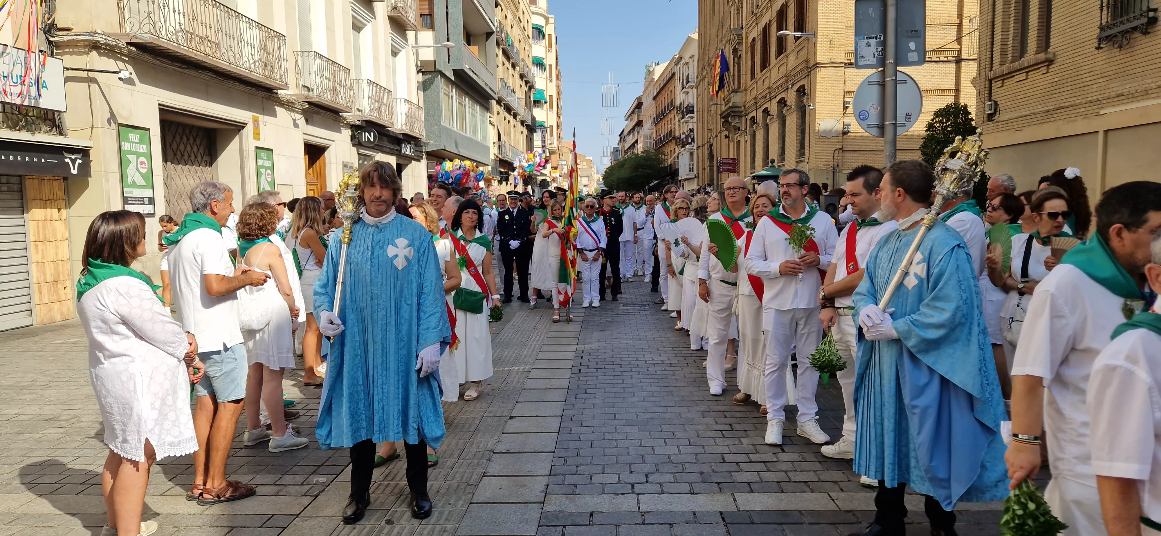 Procesión de San Lorenzo 2025. Foto Myriam Martínez