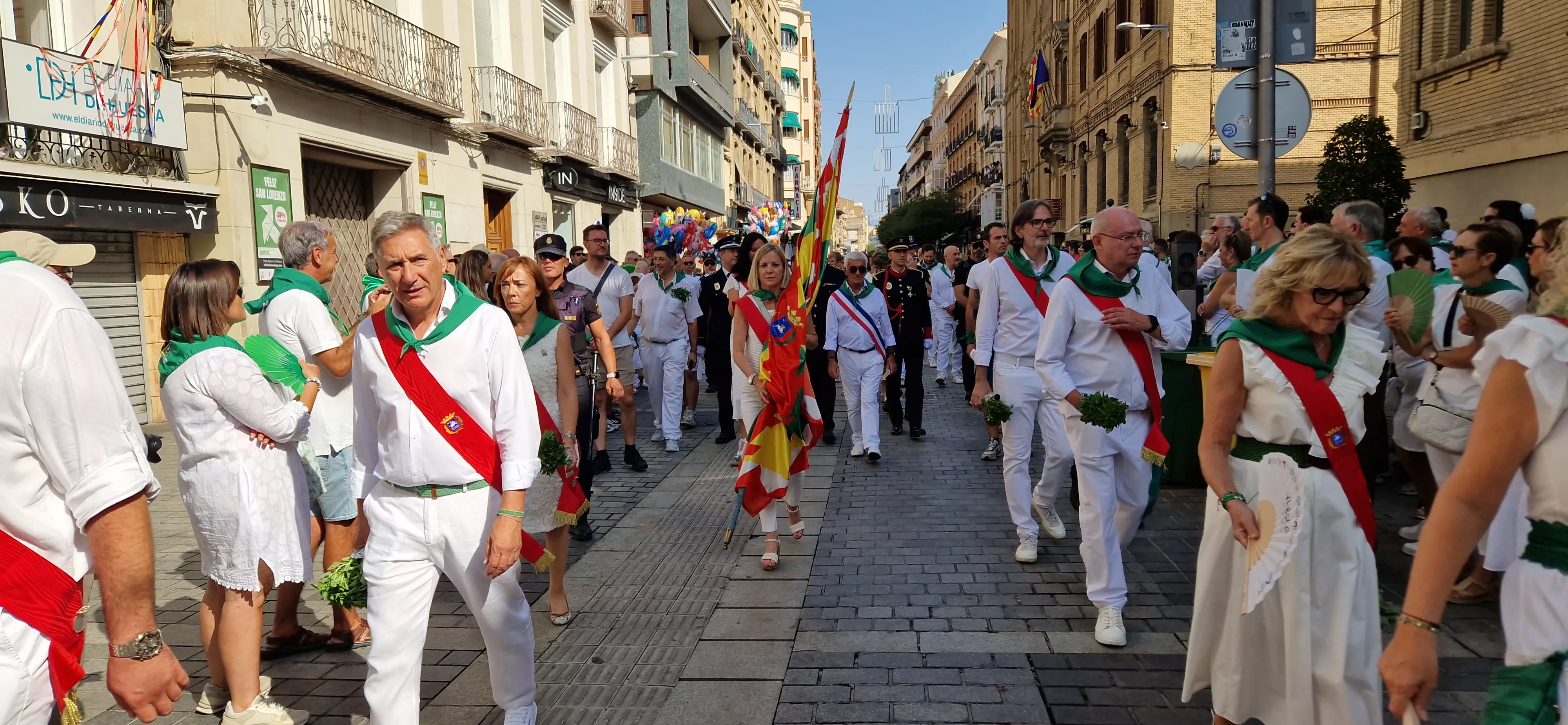 Procesión de San Lorenzo 2025. Foto Myriam Martínez
