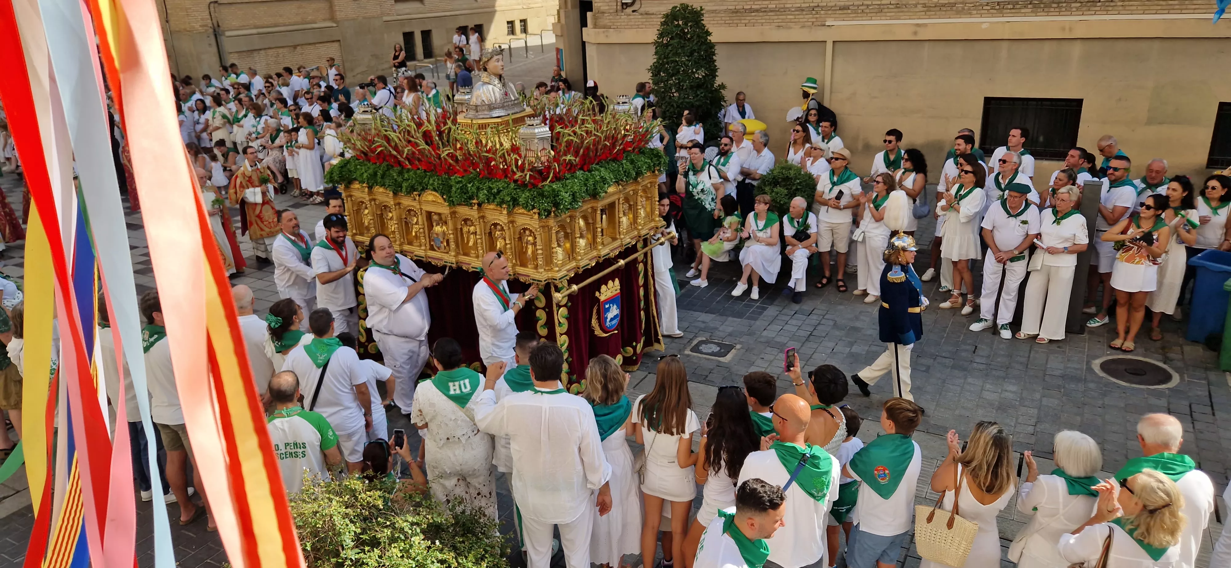Procesión de San Lorenzo 2025. Foto Myriam Martínez