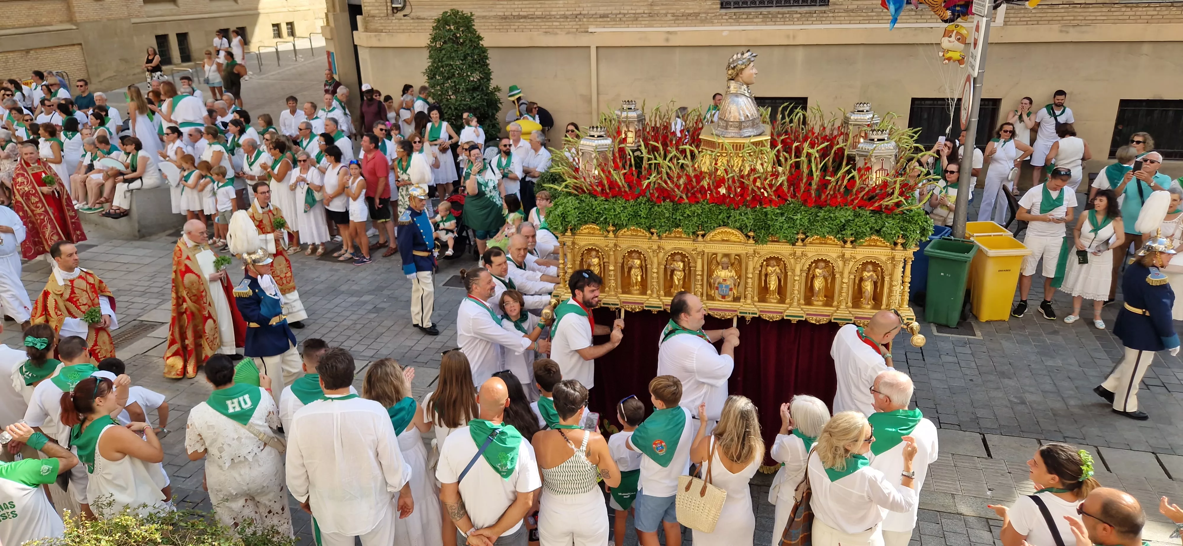 Procesión de San Lorenzo 2025. Foto Myriam Martínez
