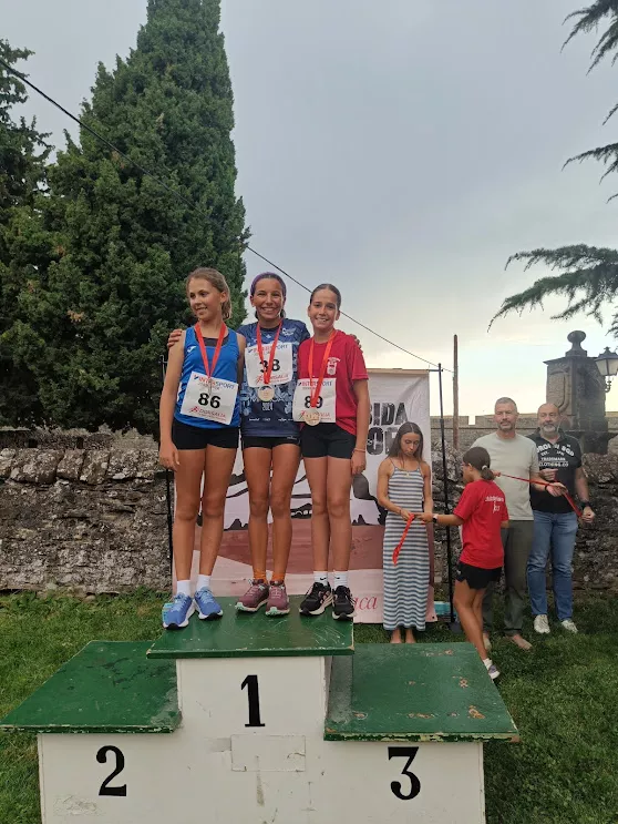 Carreras Inantiles Subida a Oroel. Foto Eva Torronteras