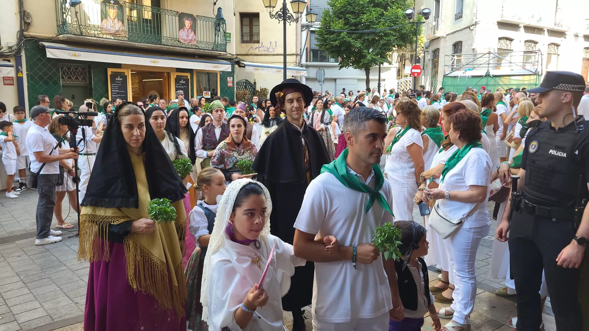 Misa Pontifical de San Lorenzo presidida por el obispo Pedro Aguado