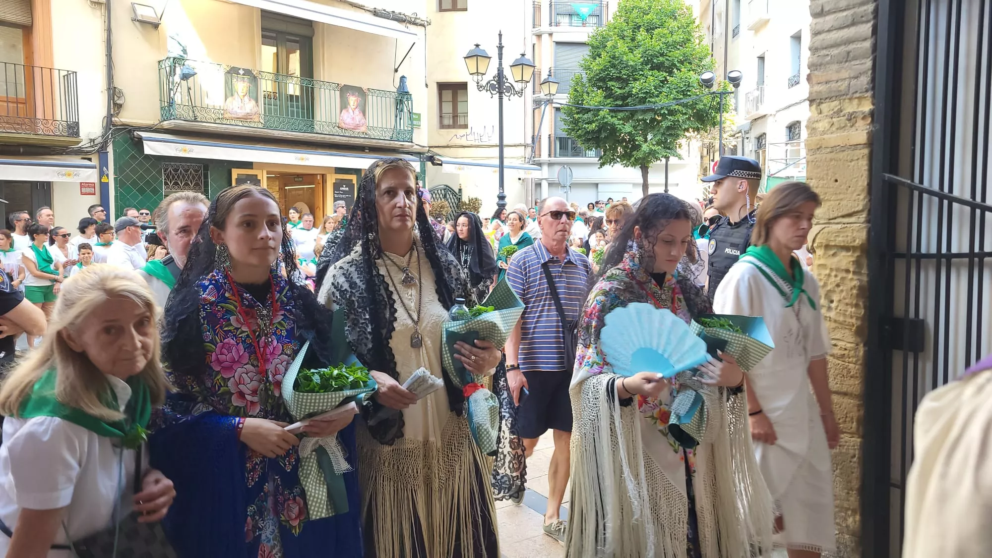 Misa Pontifical de San Lorenzo presidida por el obispo Pedro Aguado