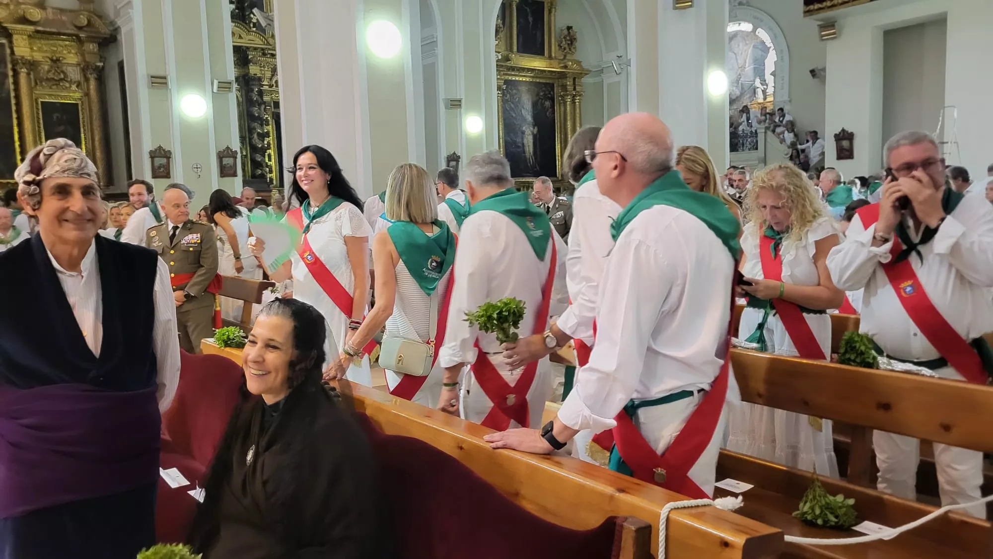 Misa Pontifical de San Lorenzo presidida por el obispo Pedro Aguado