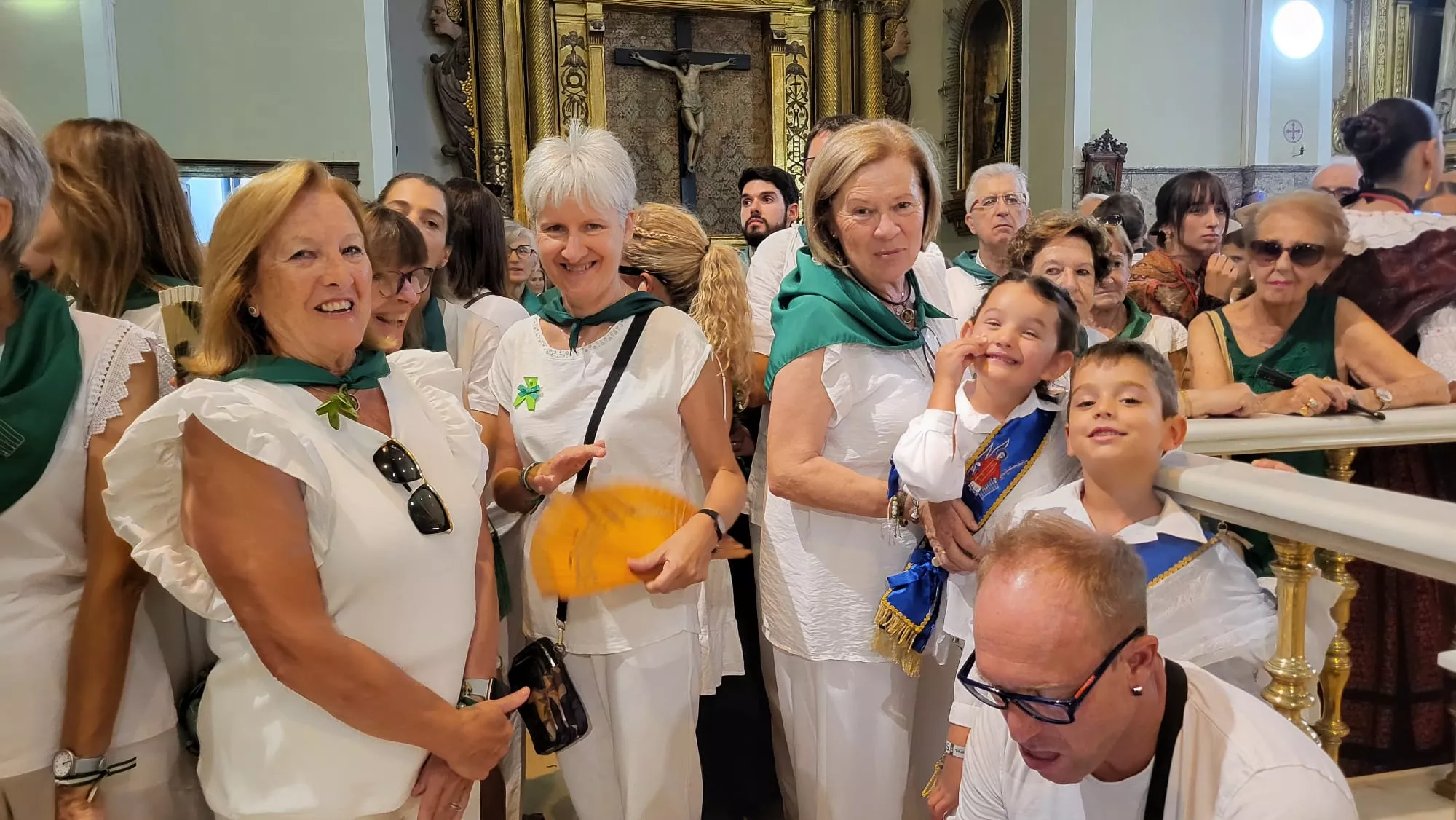 Misa Pontifical de San Lorenzo presidida por el obispo Pedro Aguado