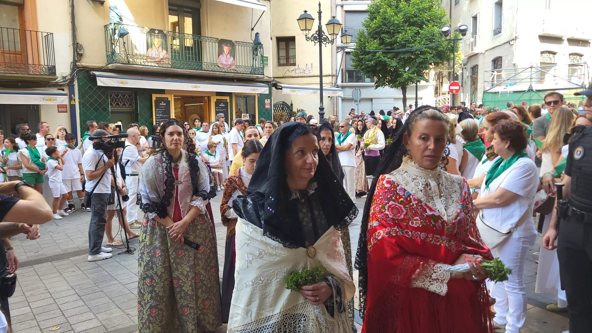 Misa Pontifical de San Lorenzo presidida por el obispo Pedro Aguado