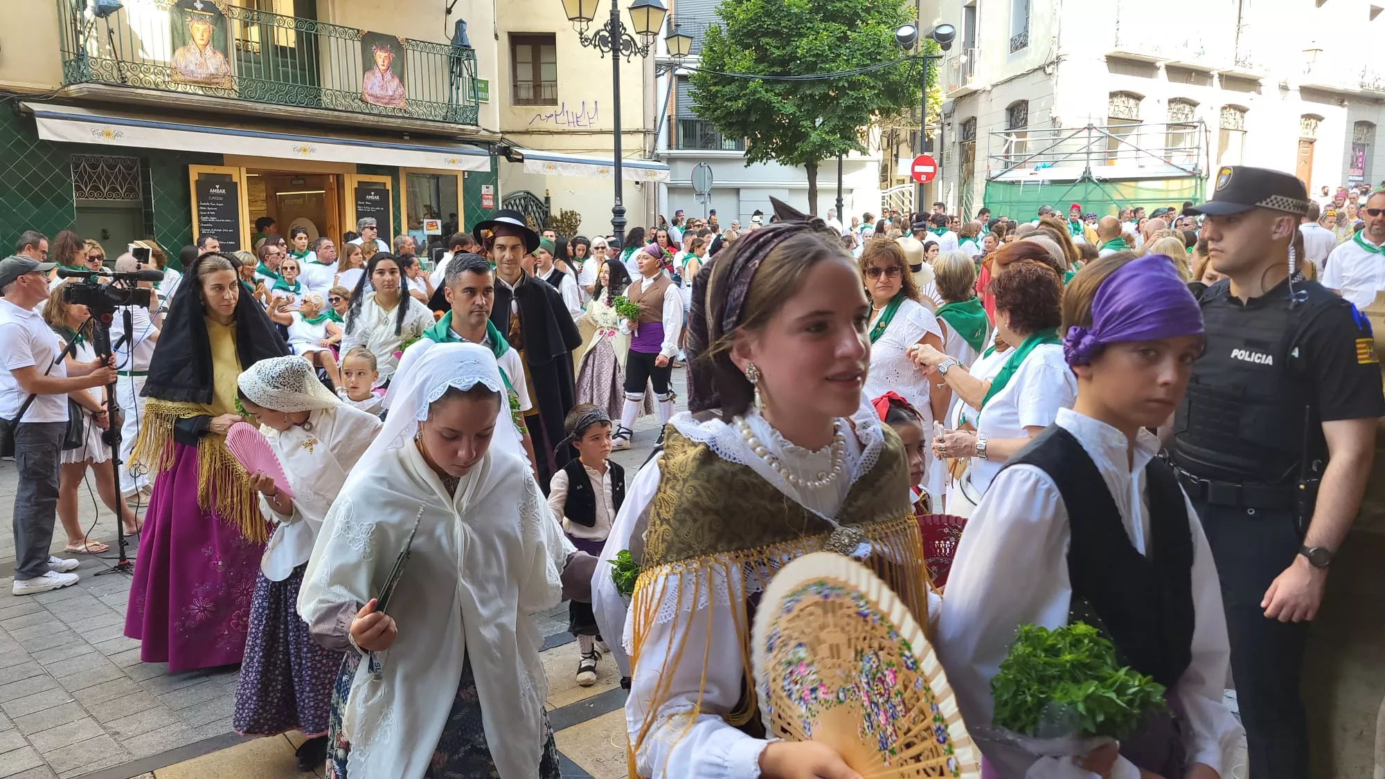Misa Pontifical de San Lorenzo presidida por el obispo Pedro Aguado