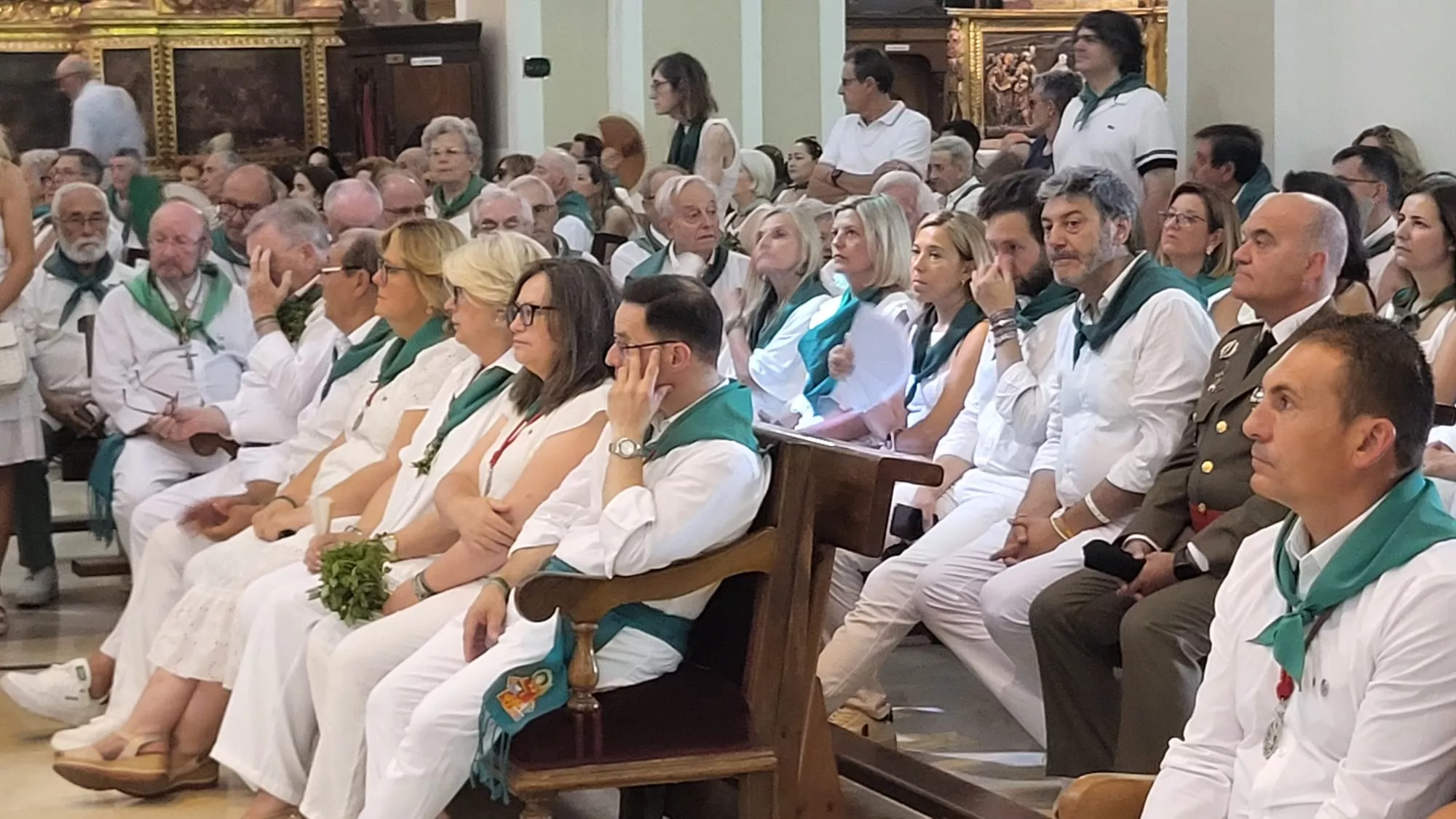 Misa Pontifical de San Lorenzo presidida por el obispo Pedro Aguado