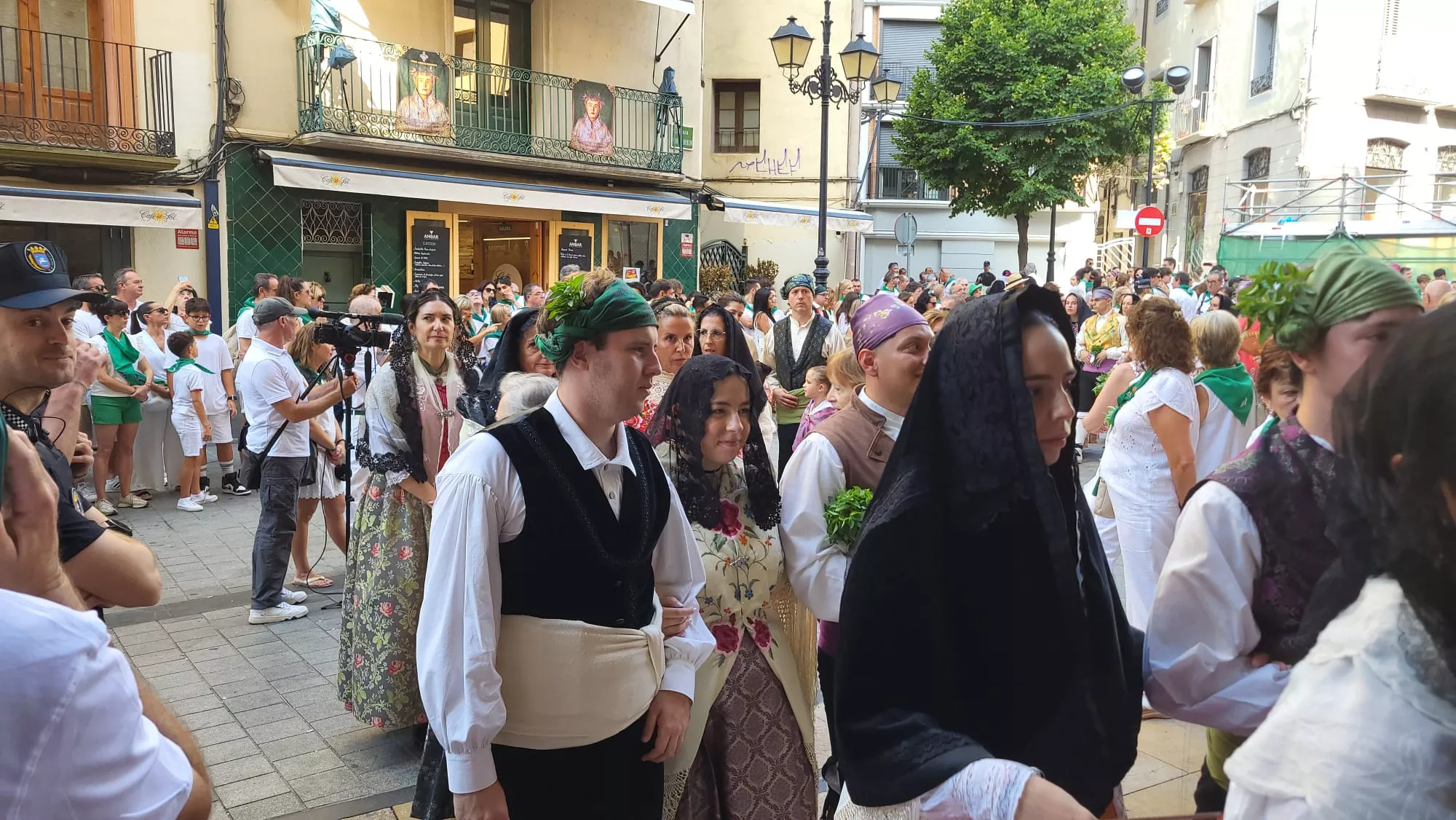 Misa Pontifical de San Lorenzo presidida por el obispo Pedro Aguado